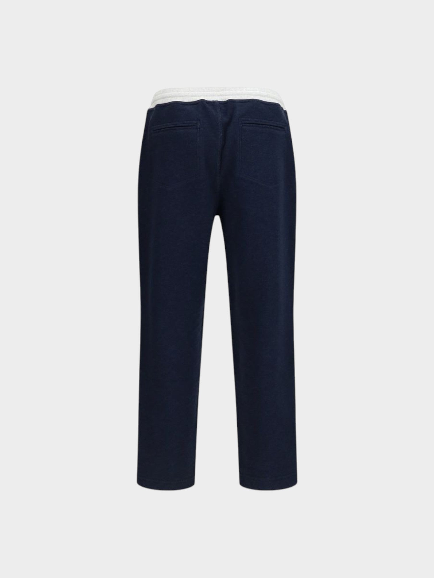 Brunello Cucinelli Blue Cotton Joggers (Workout Pants)-thumbmail-2
