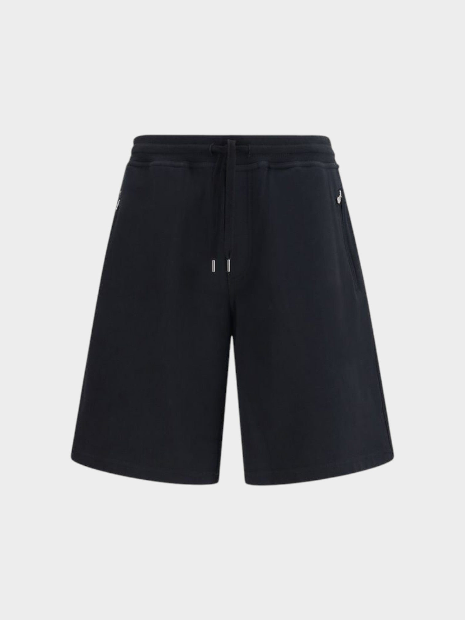 Brunello Cucinelli Black Cotton Bermuda Shorts