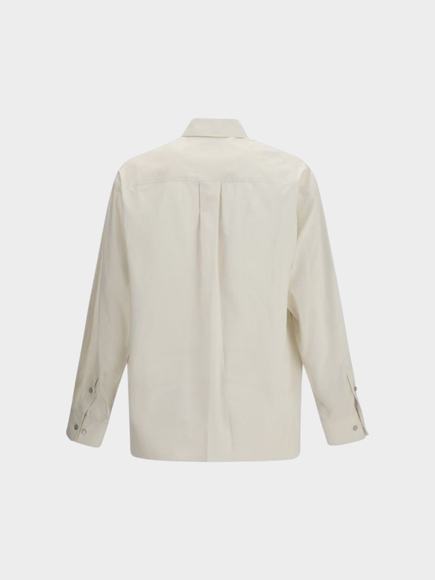 Lemaire Beige Cotton Shirt-thumbmail-2