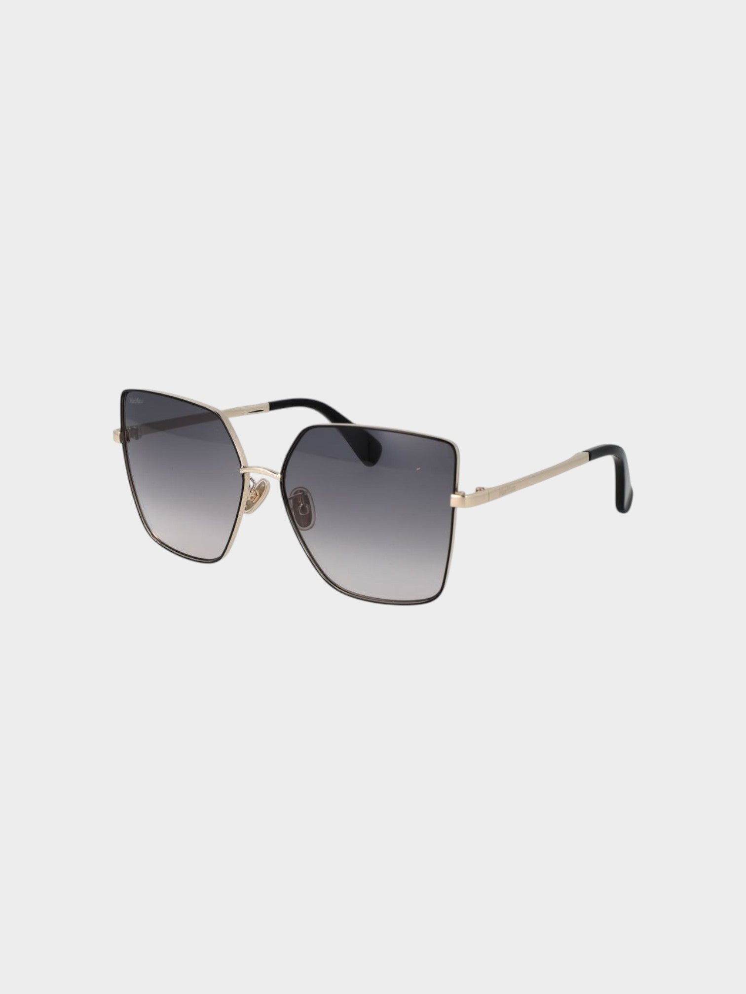 Max Mara Black Metal Sunglasses