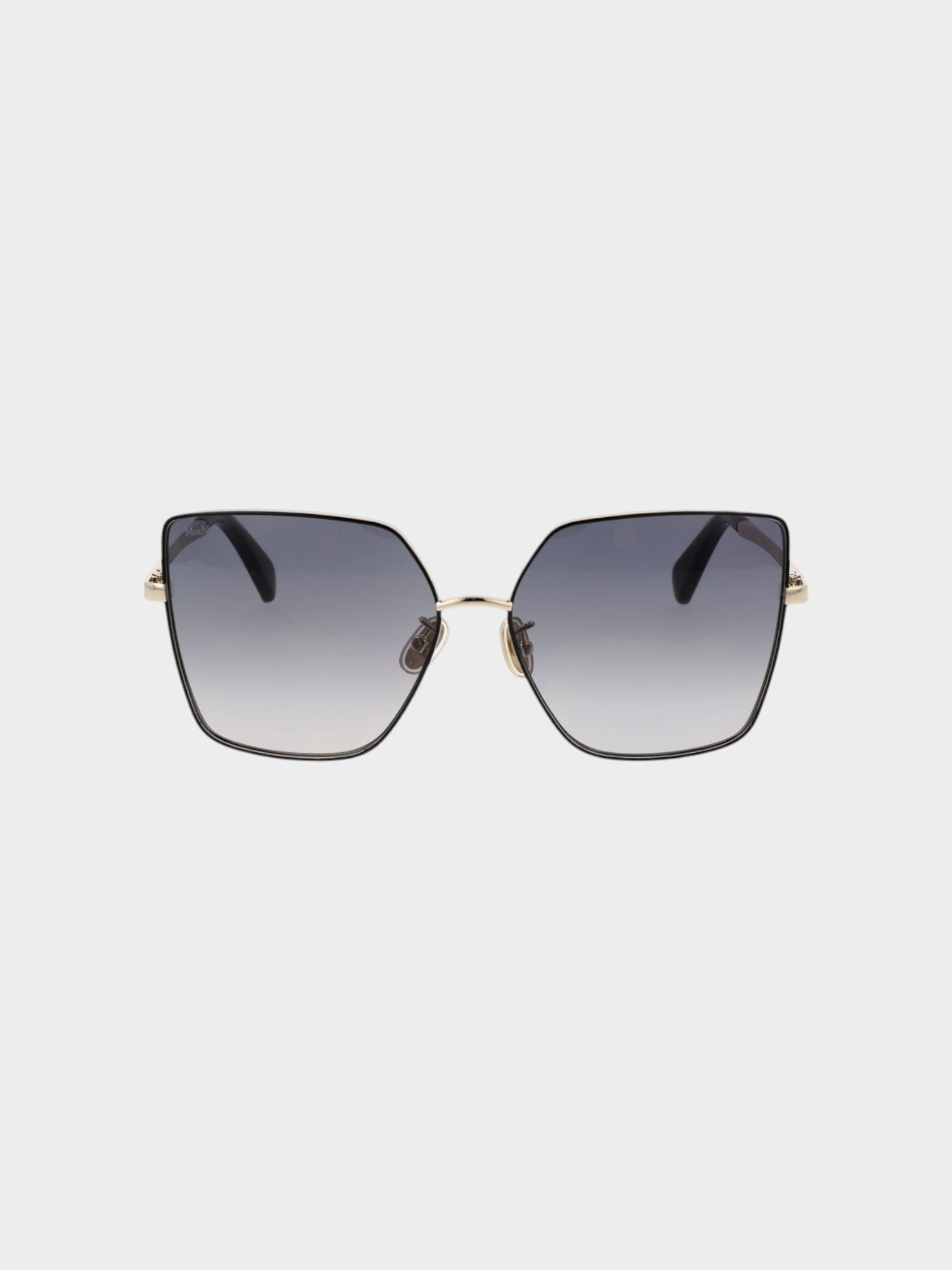 Max Mara Black Metal Sunglasses-thumbmail-2