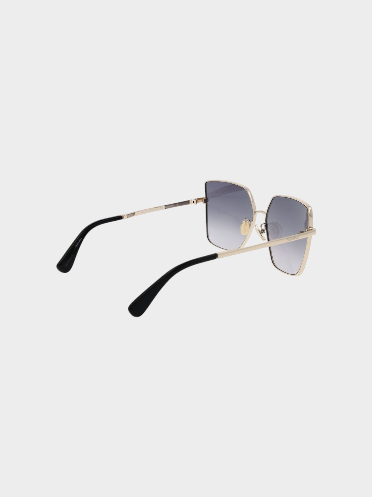 Max Mara Black Metal Sunglasses-thumbmail-3