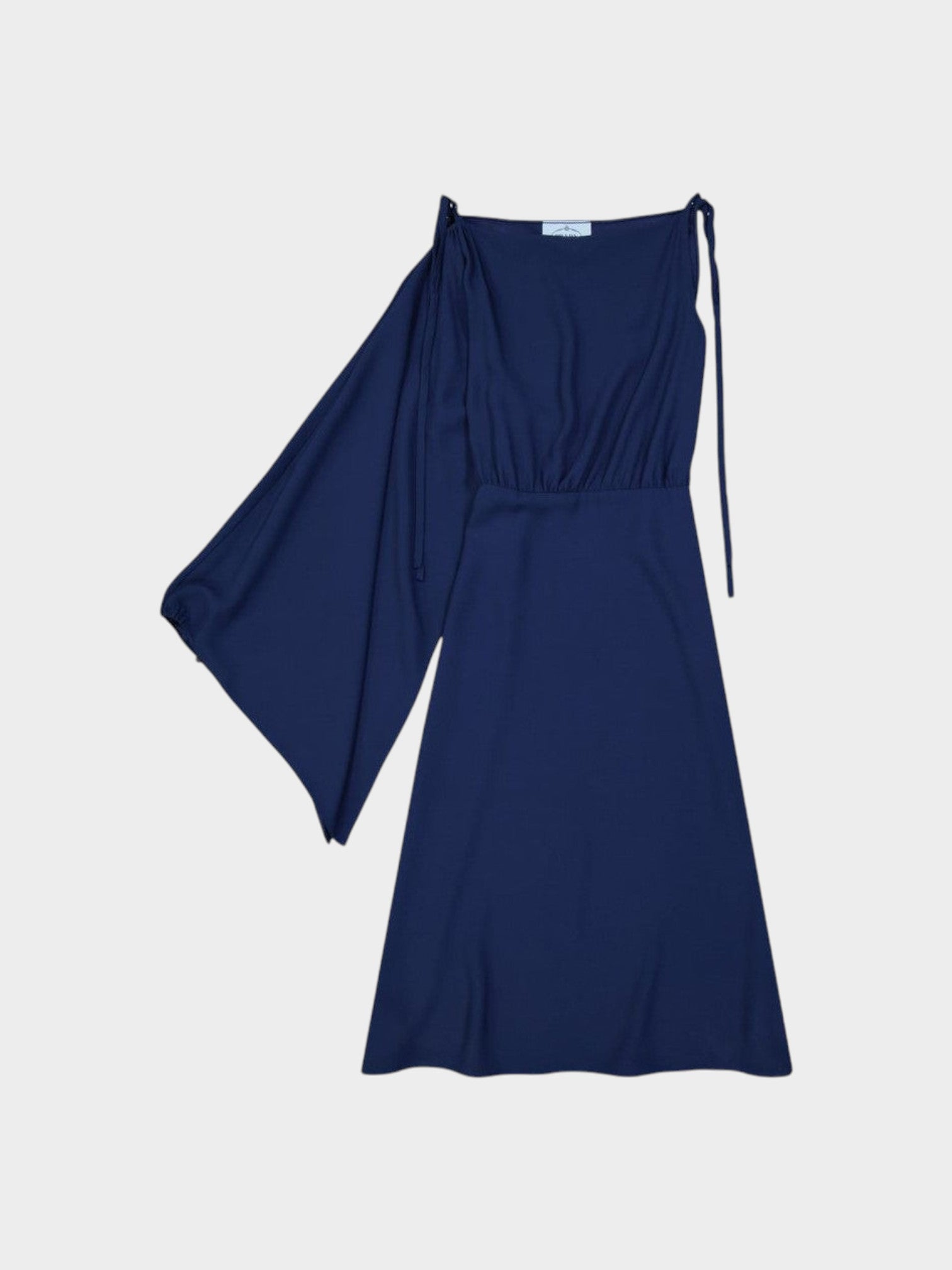 Prada Blue Acetate Casual Dress