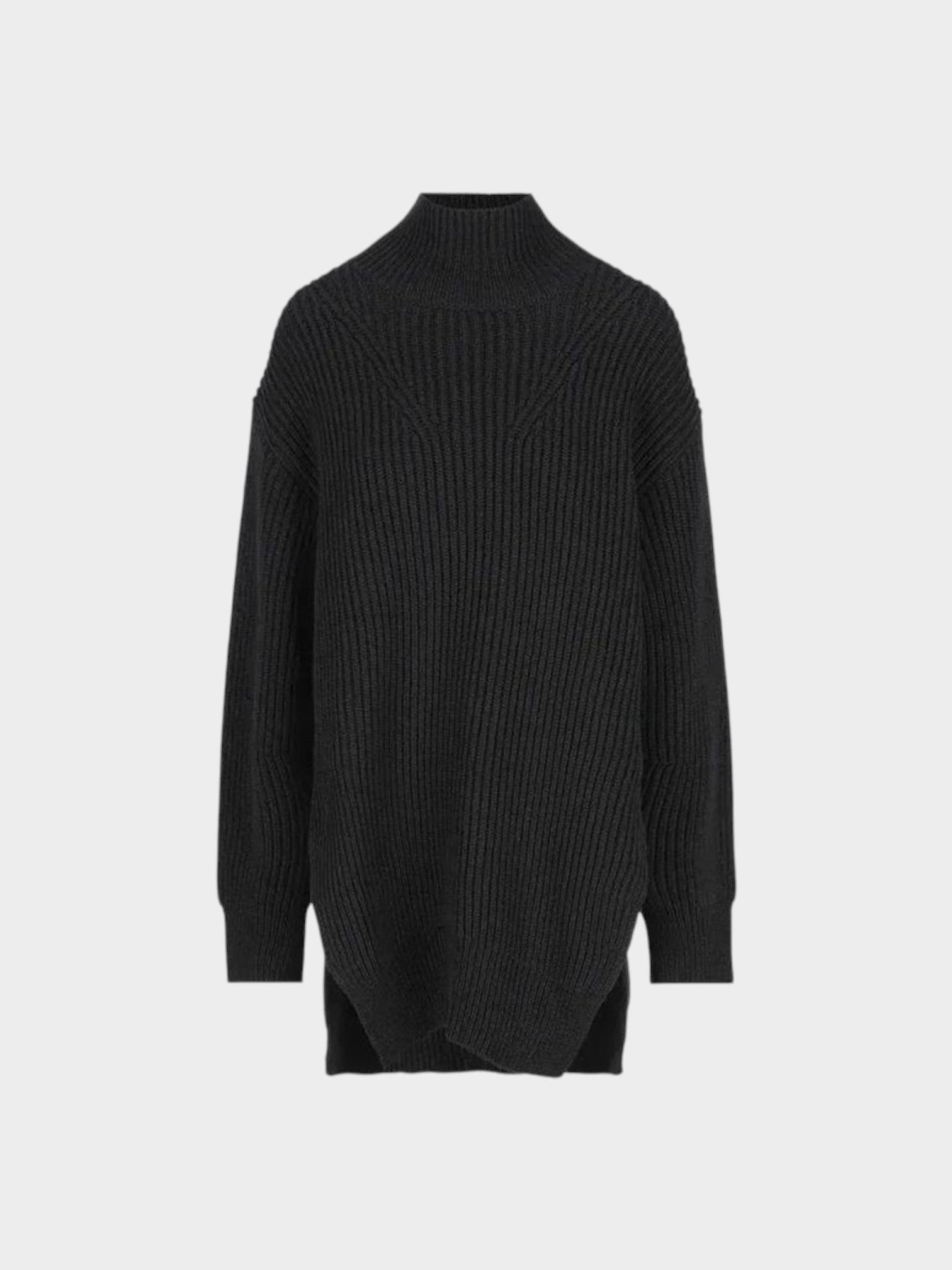Jil Sander Black Wool Turtleneck