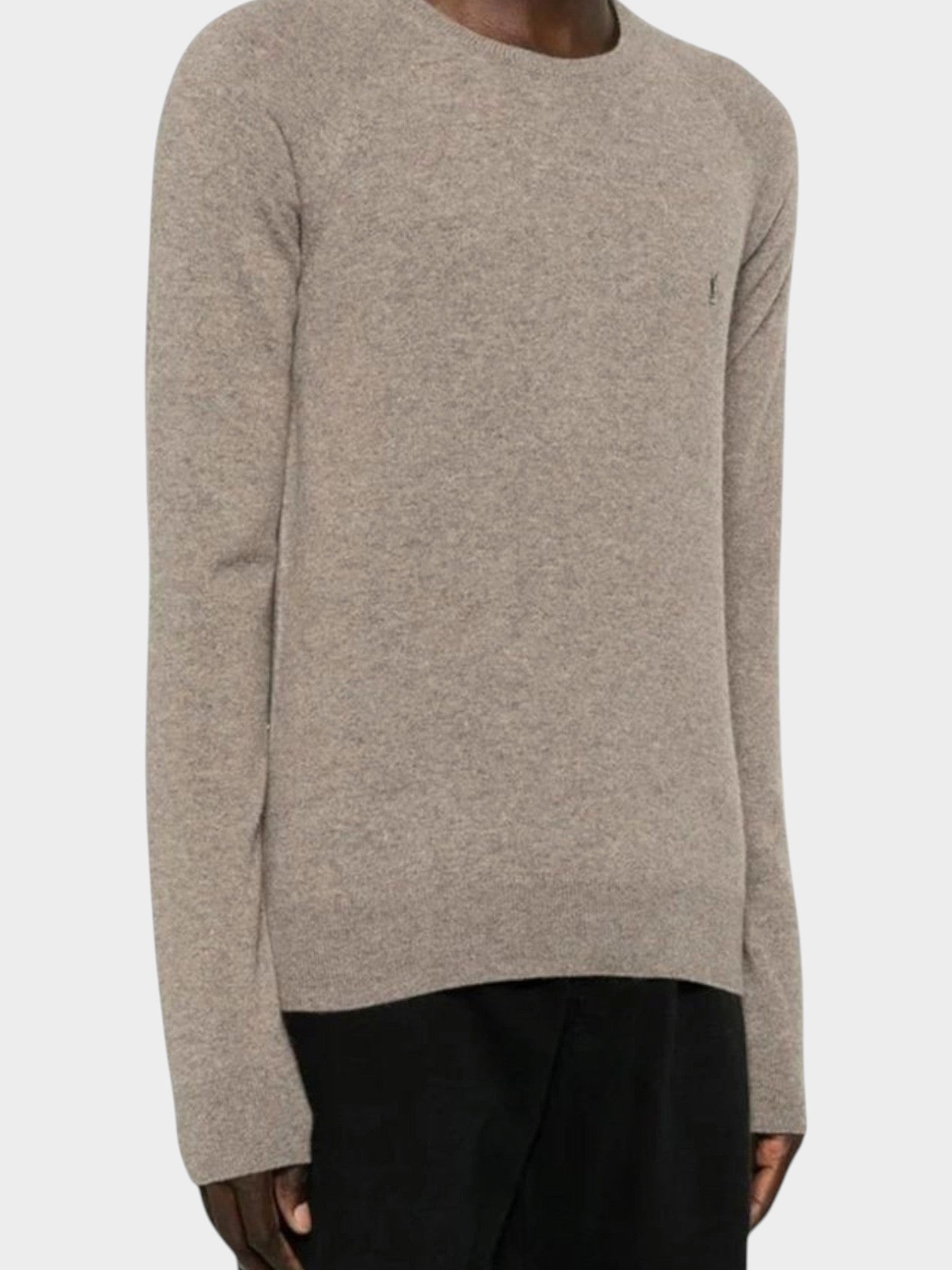 Saint Laurent Brown Cashmere Sweater-thumbmail-2