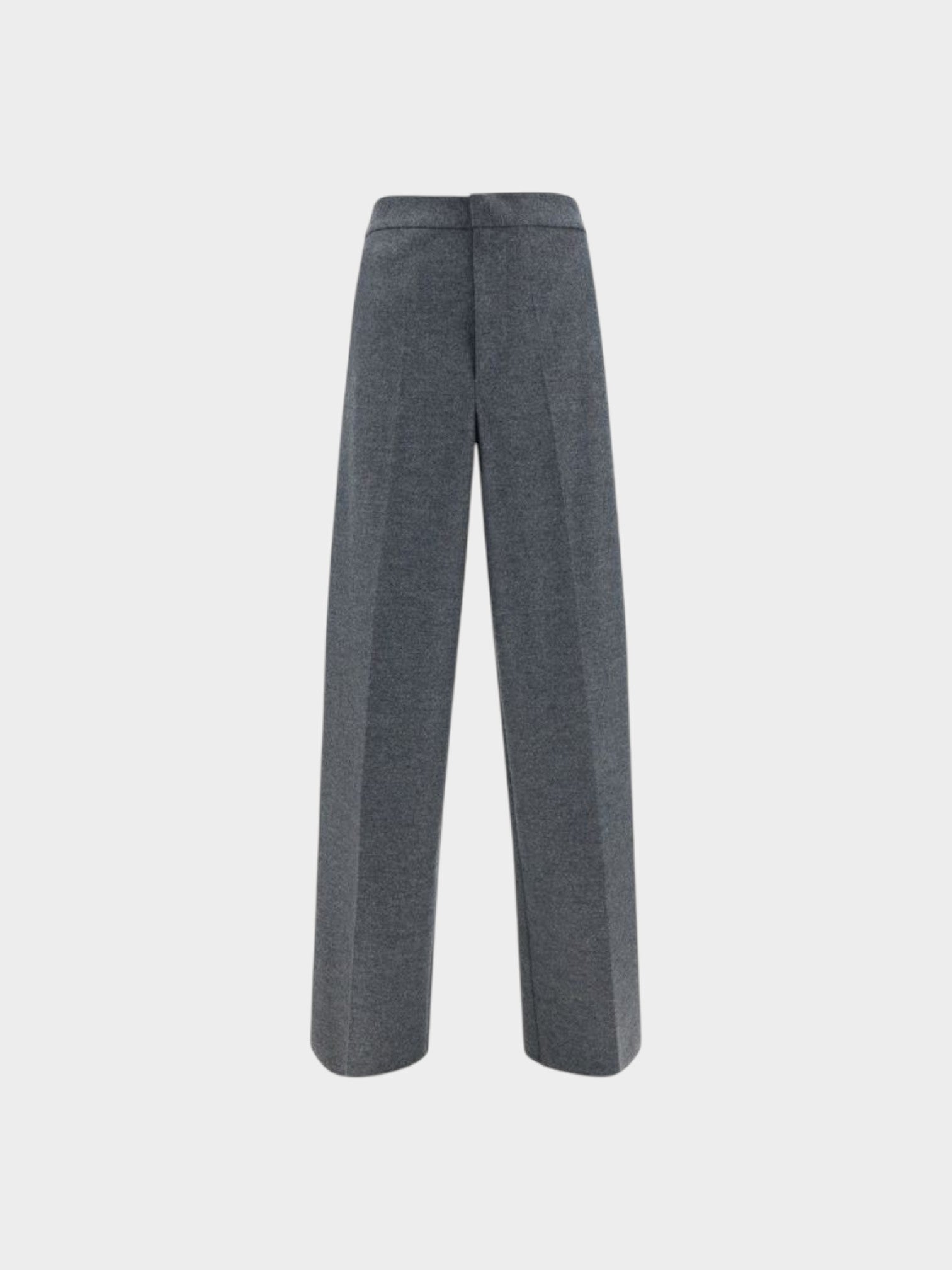 Jil Sander Gray Wool Casual Pants