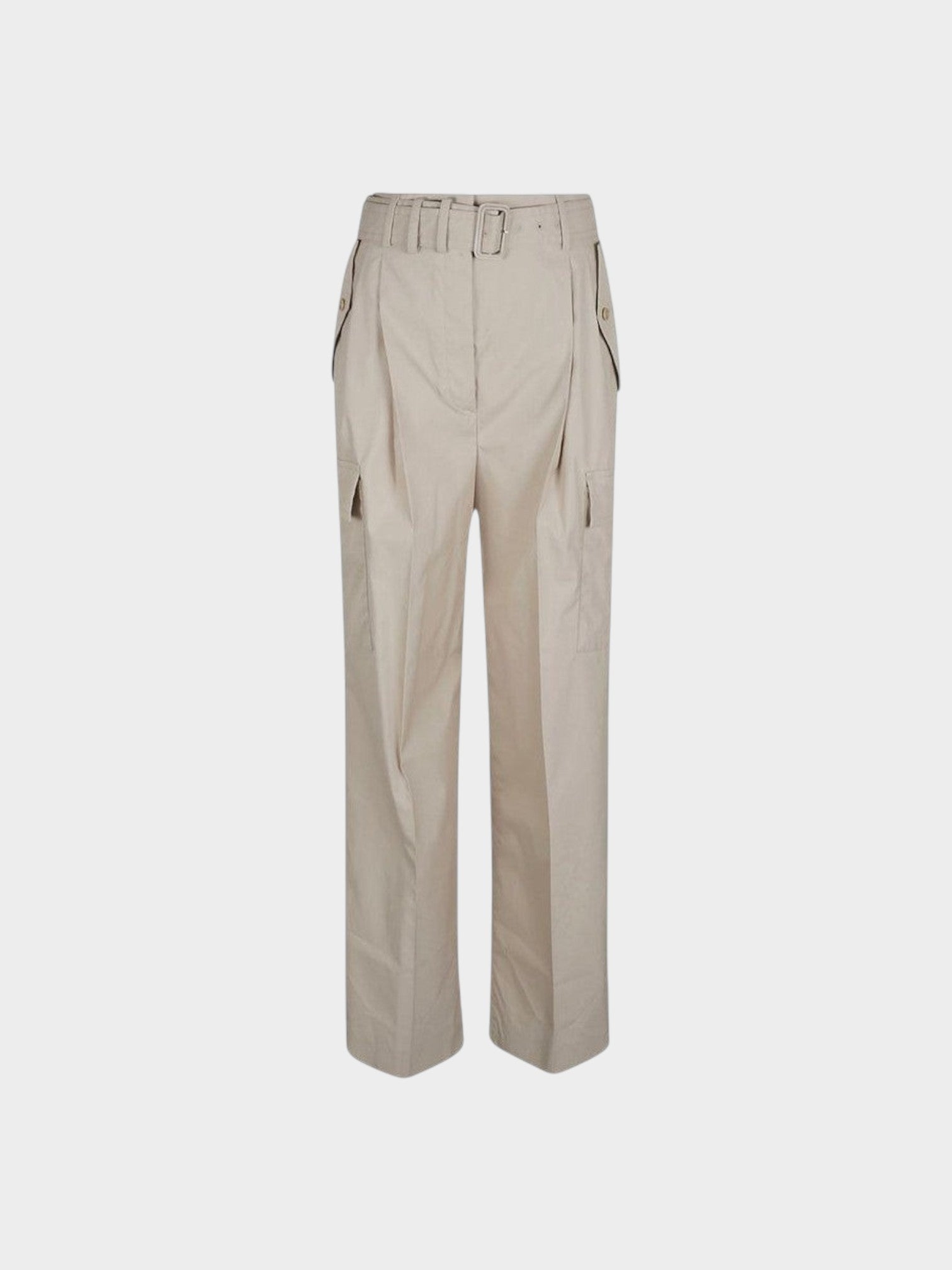 Prada Beige Cotton Cargo Pants