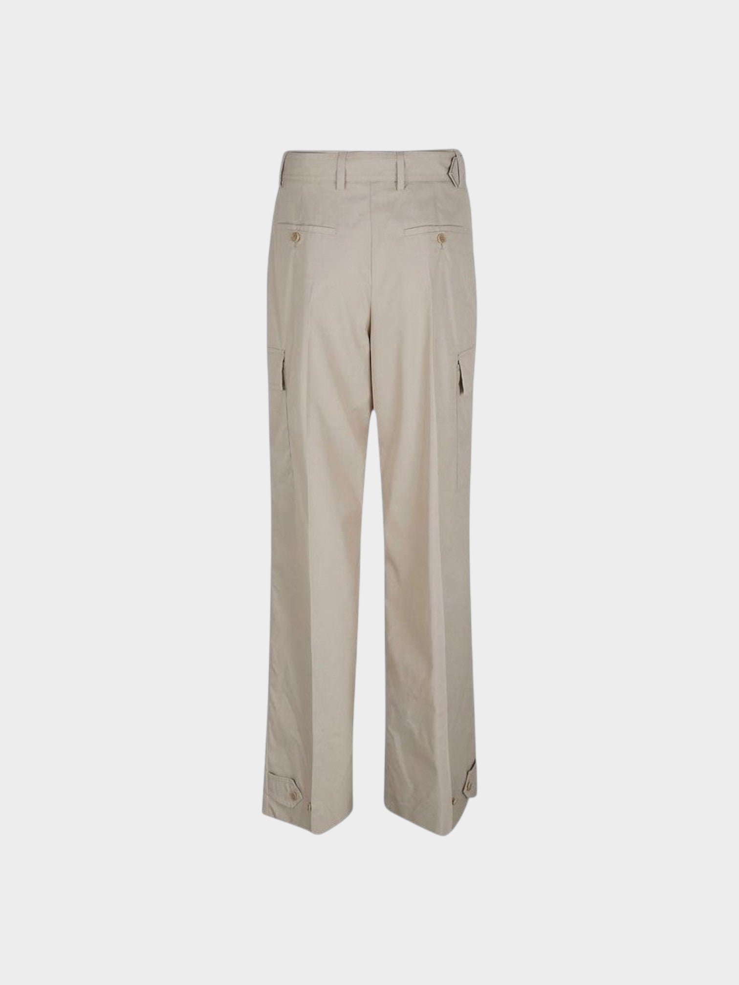 Prada Beige Cotton Cargo Pants-thumbmail-2