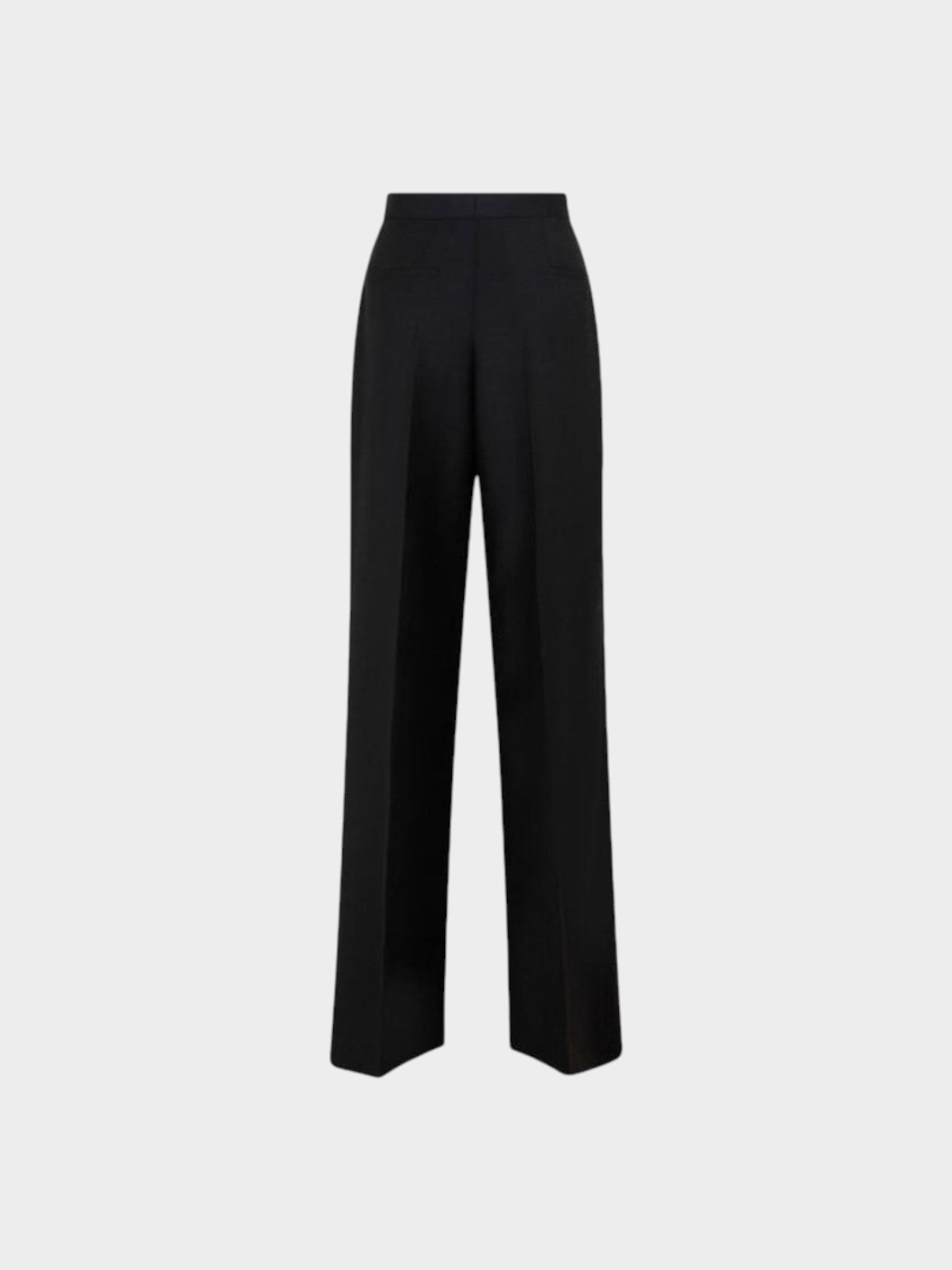 Prada Black Mohair Casual Pants-thumbmail-2