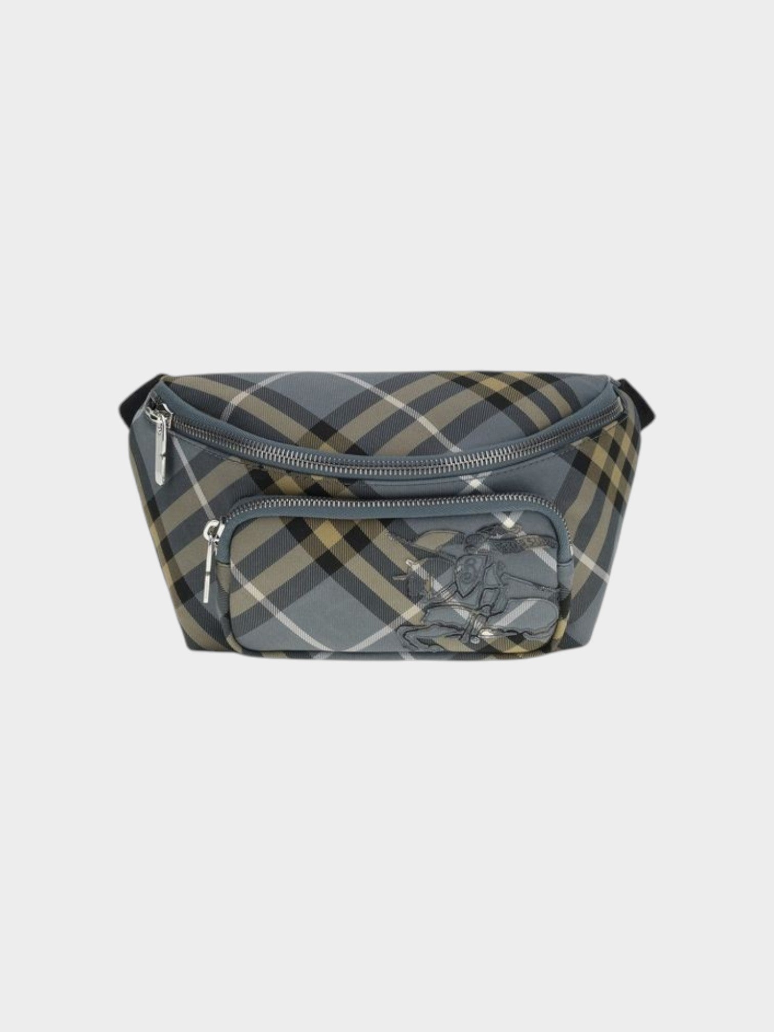 Burberry Multicolor Nylon Clutch Bag