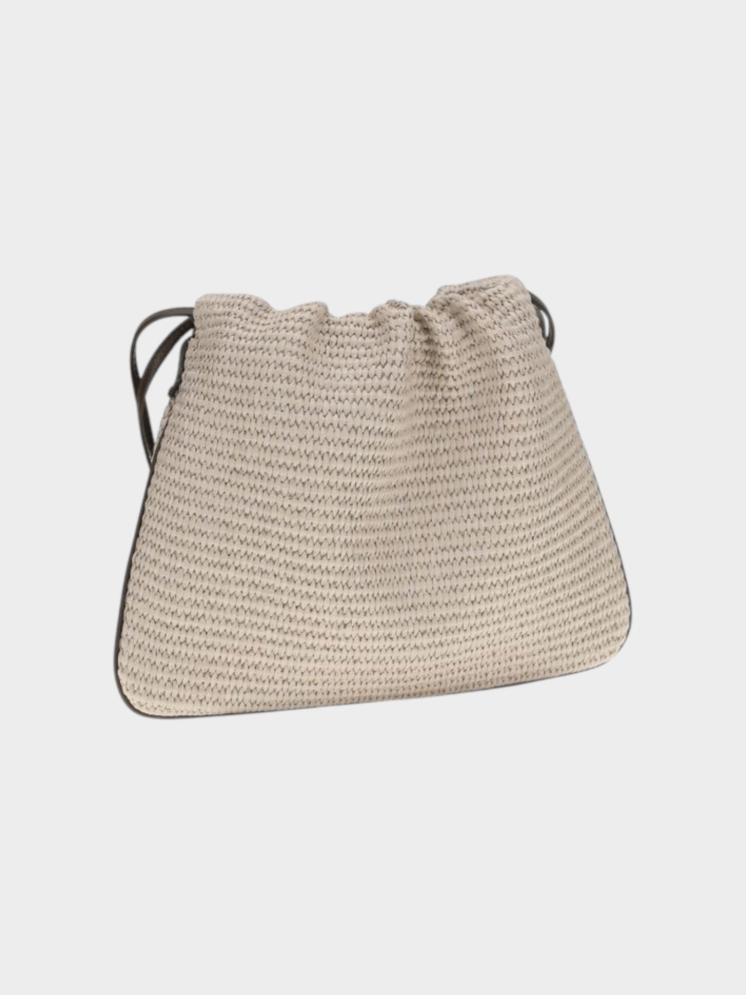 Brunello Cucinelli Beige Cotton Handbag-thumbmail-2