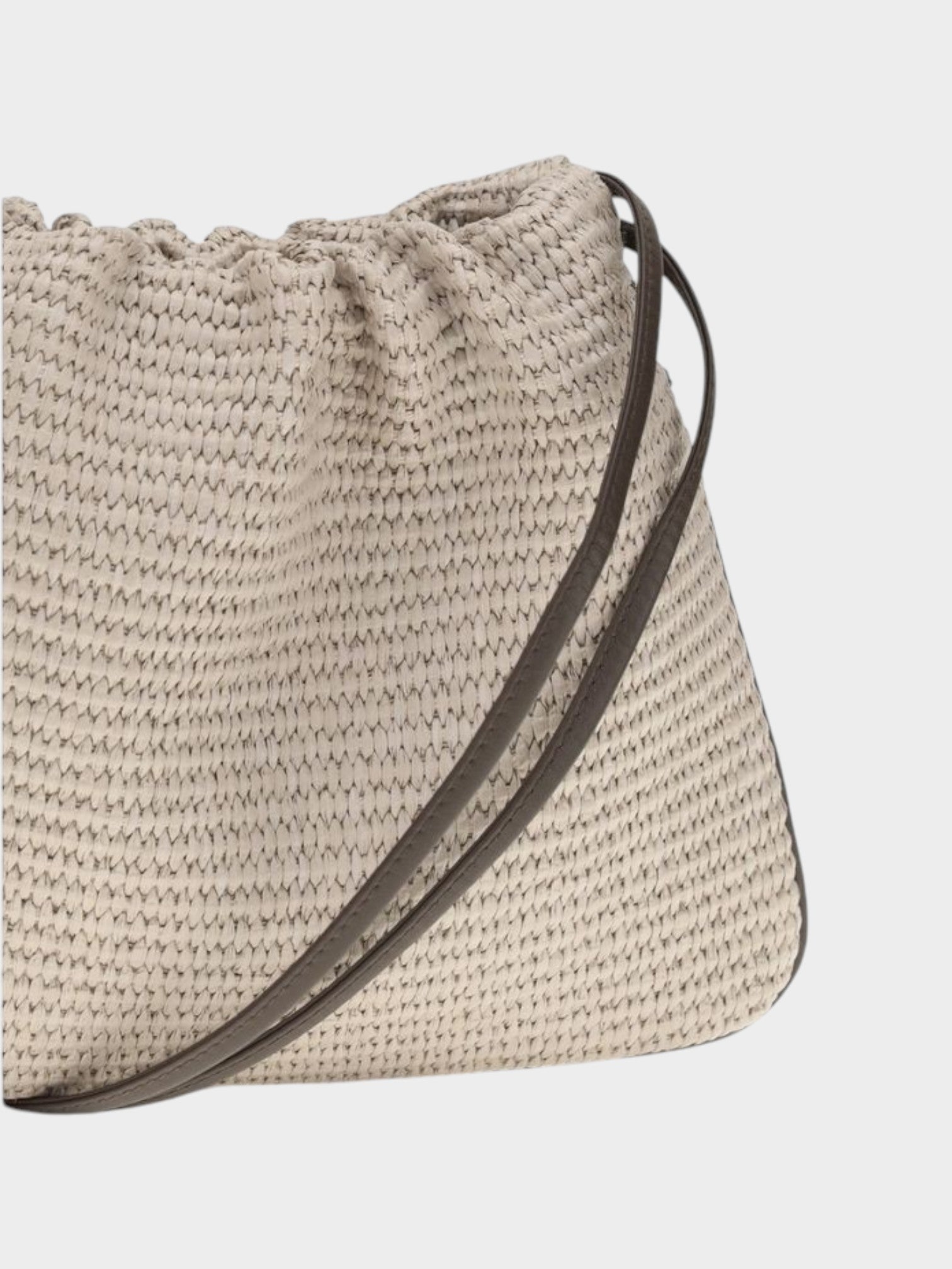 Brunello Cucinelli Beige Cotton Handbag-thumbmail-4