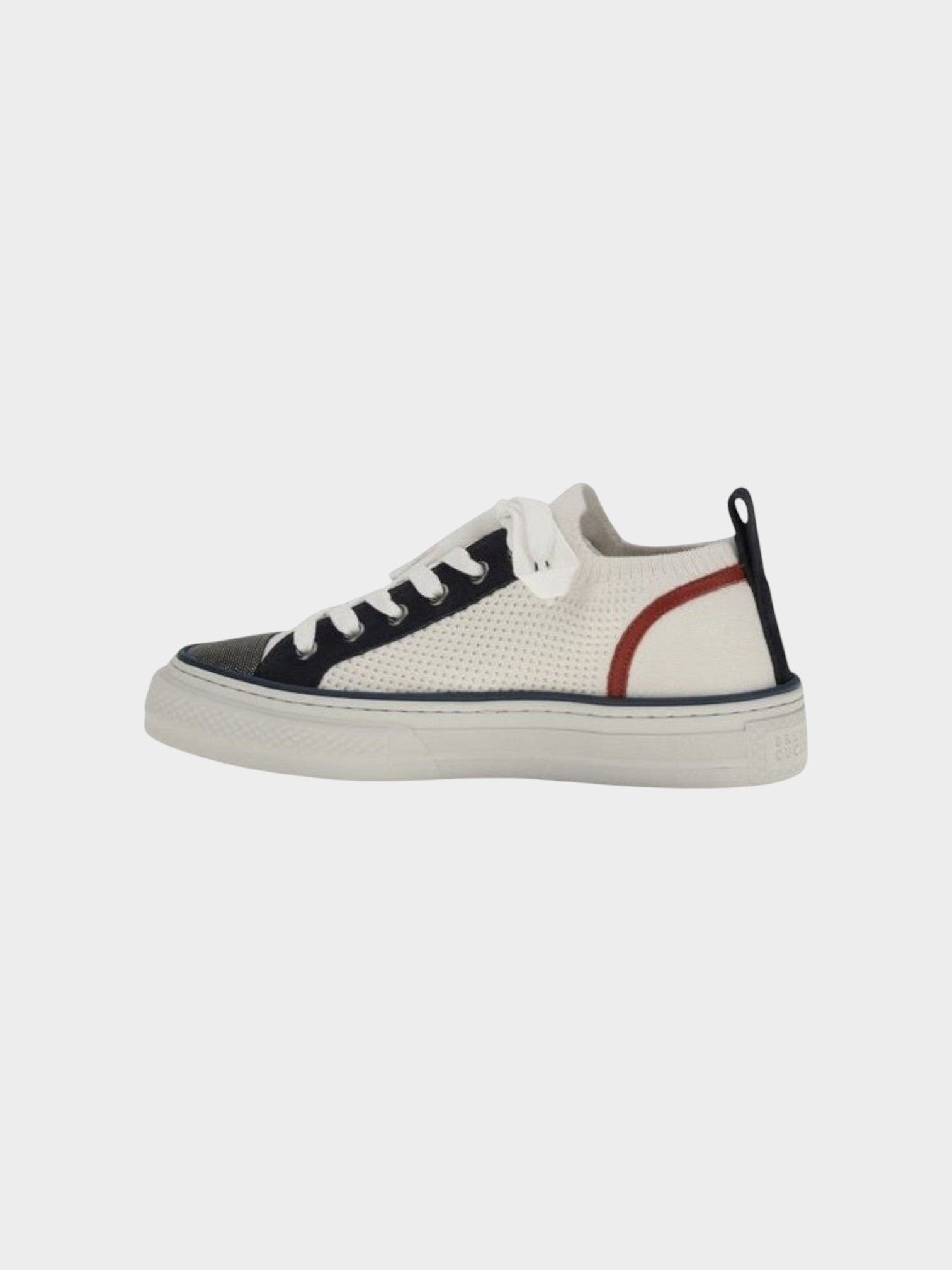 Brunello Cucinelli Multicolor Cotton Low Top Sneakers-thumbmail-3