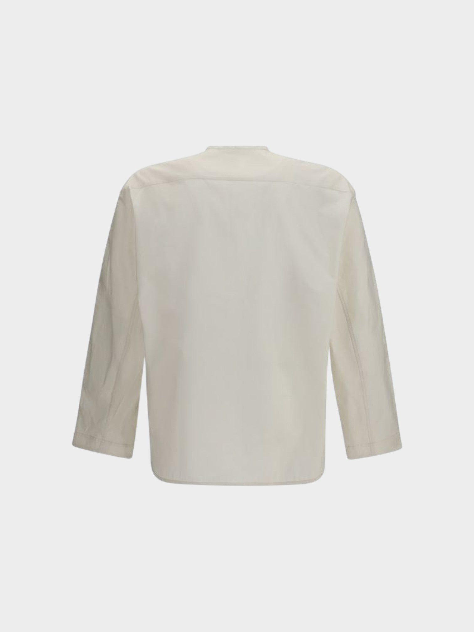 Lemaire Beige Cotton Shirt-thumbmail-2