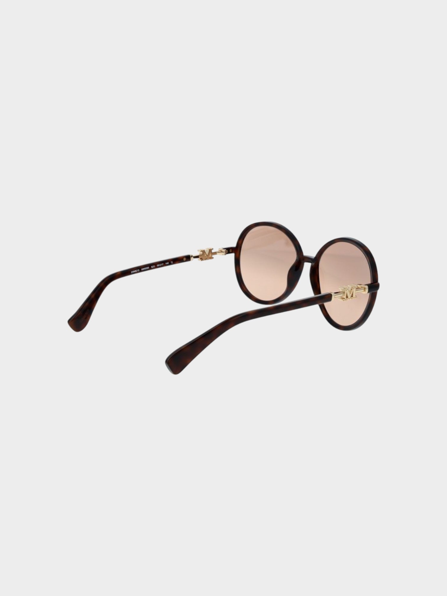 Max Mara Brown Stainless Steel Sunglasses-thumbmail-3