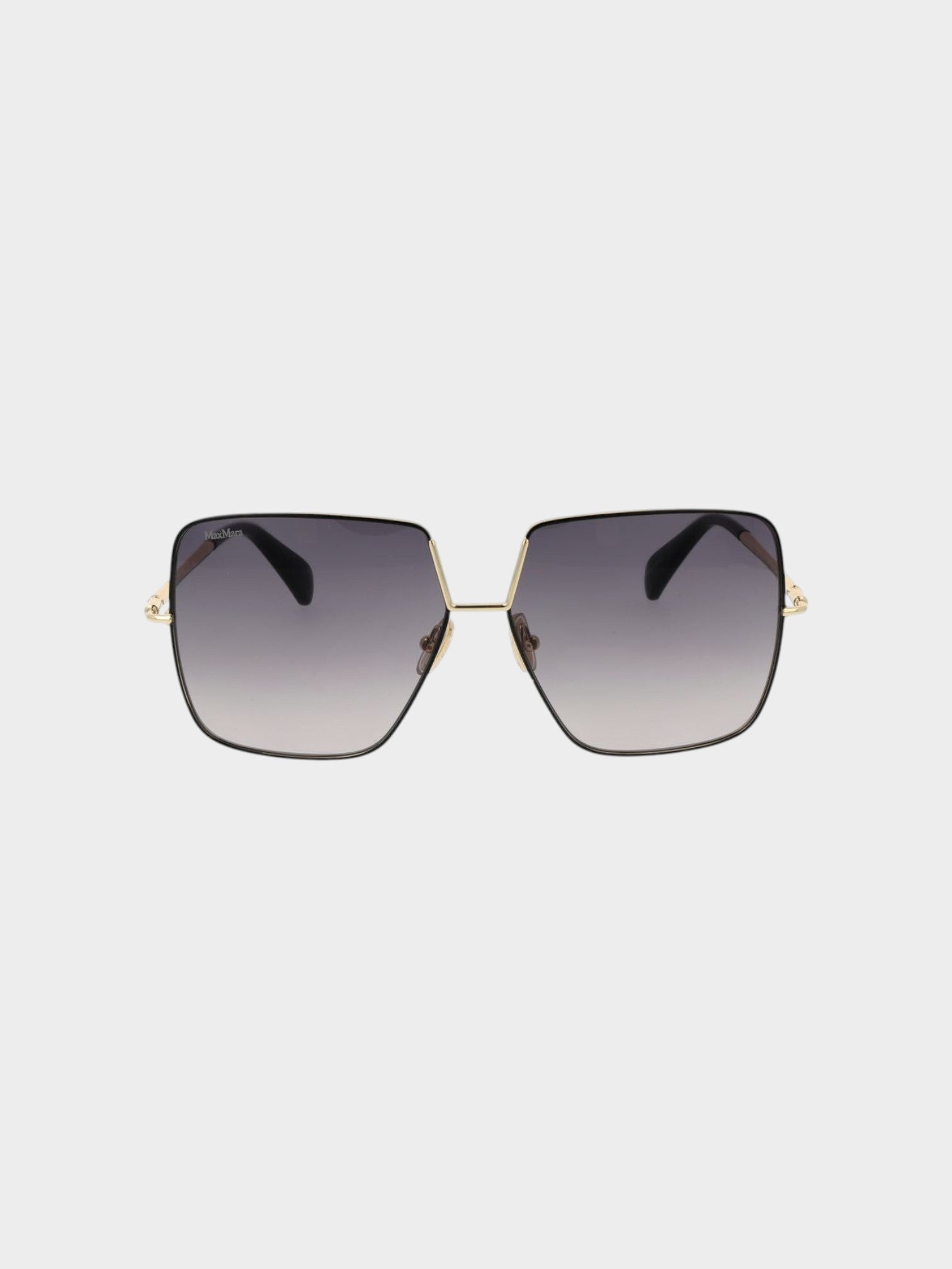 Max Mara Black Metal Sunglasses-thumbmail-2