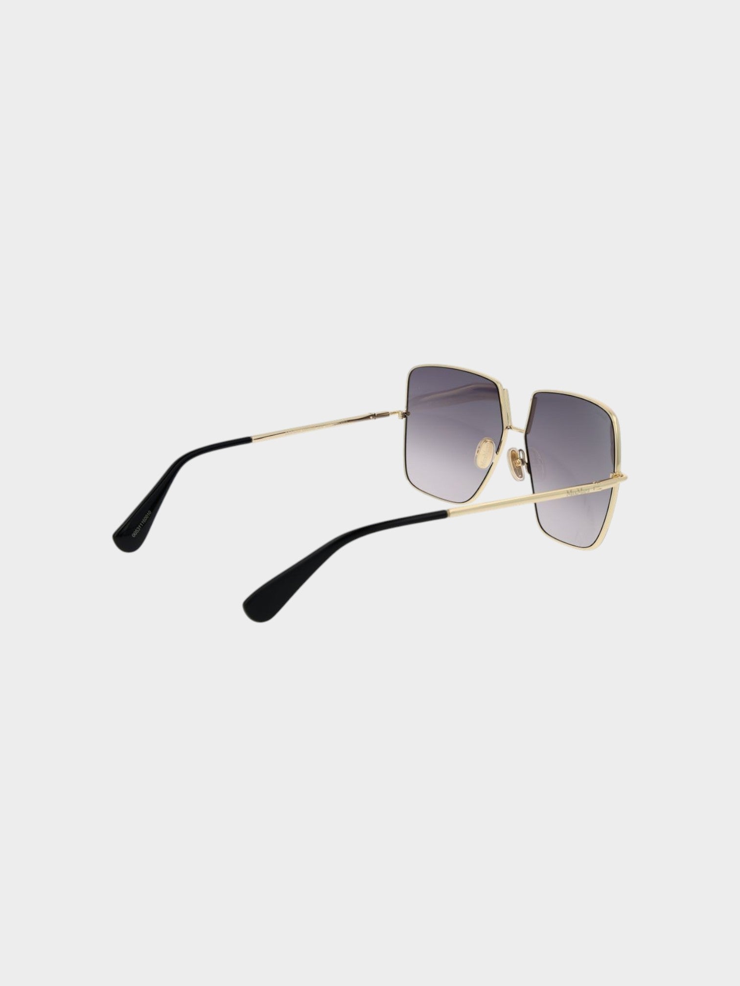 Max Mara Black Metal Sunglasses-thumbmail-3