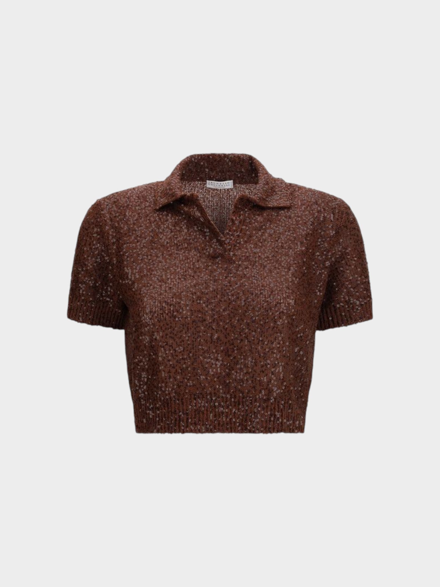Brunello Cucinelli Bordeaux Linen Pattern Shirt