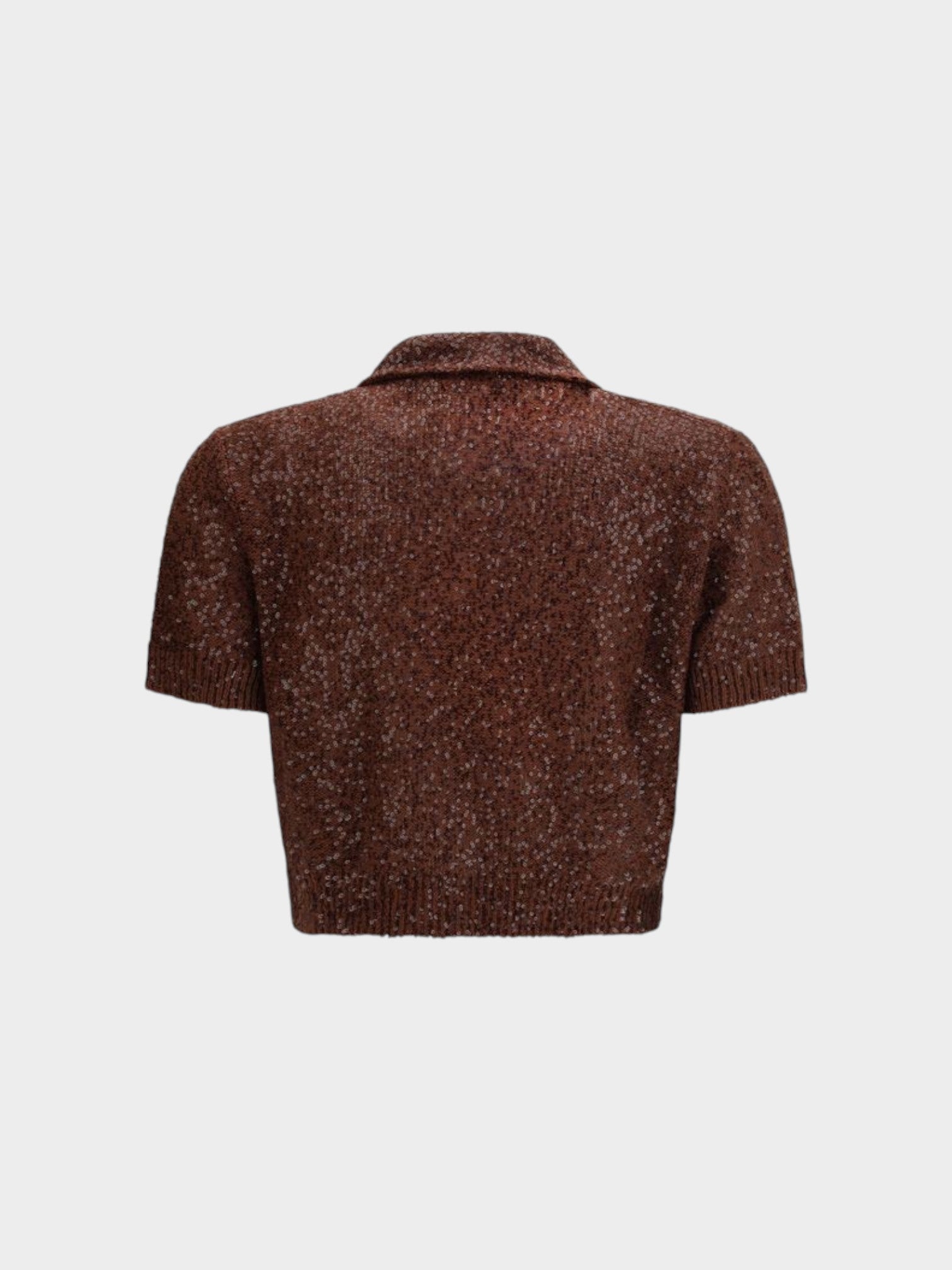 Brunello Cucinelli Bordeaux Linen Pattern Shirt-thumbmail-2