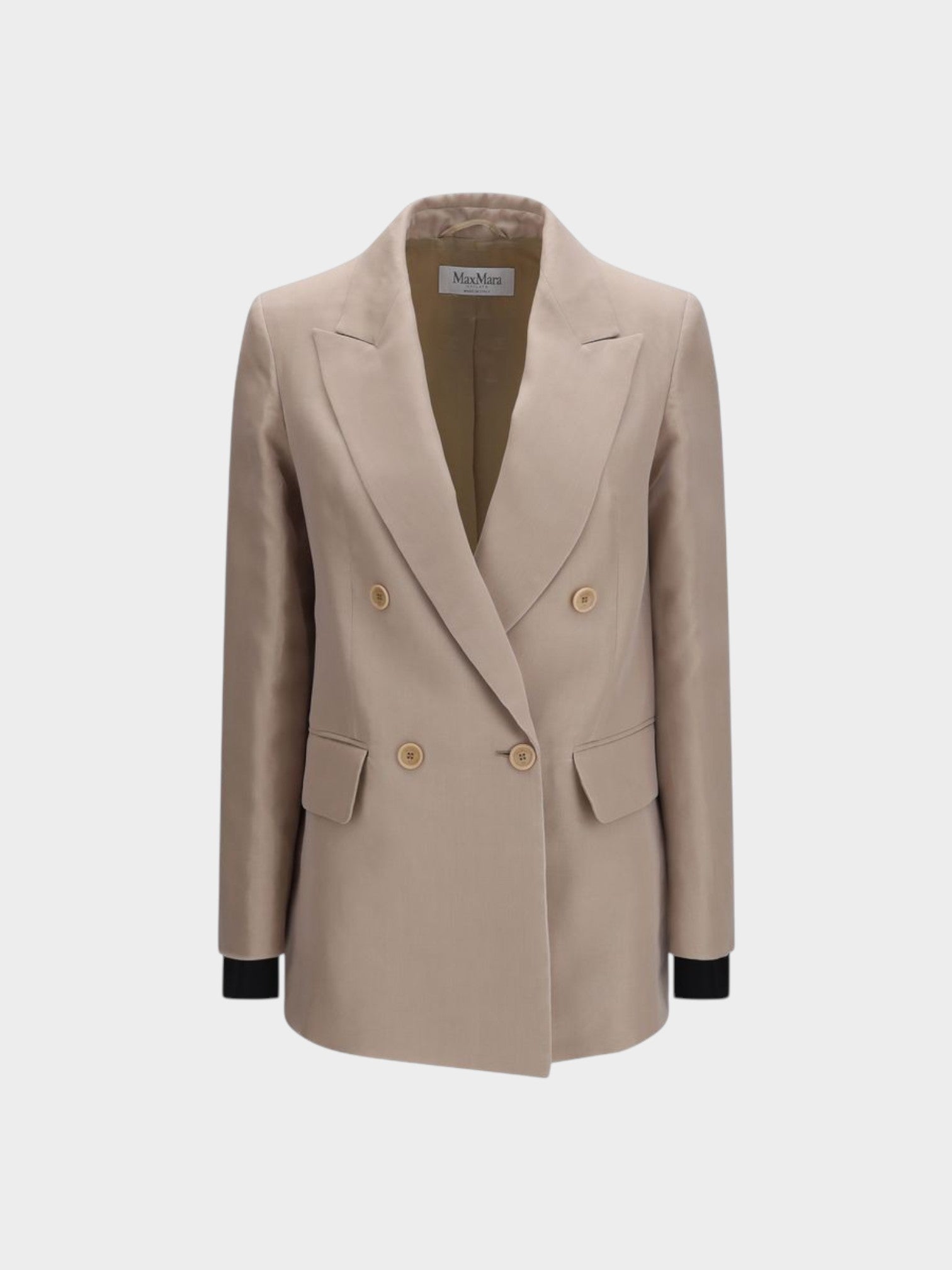 Max Mara Beige Silk Clothing