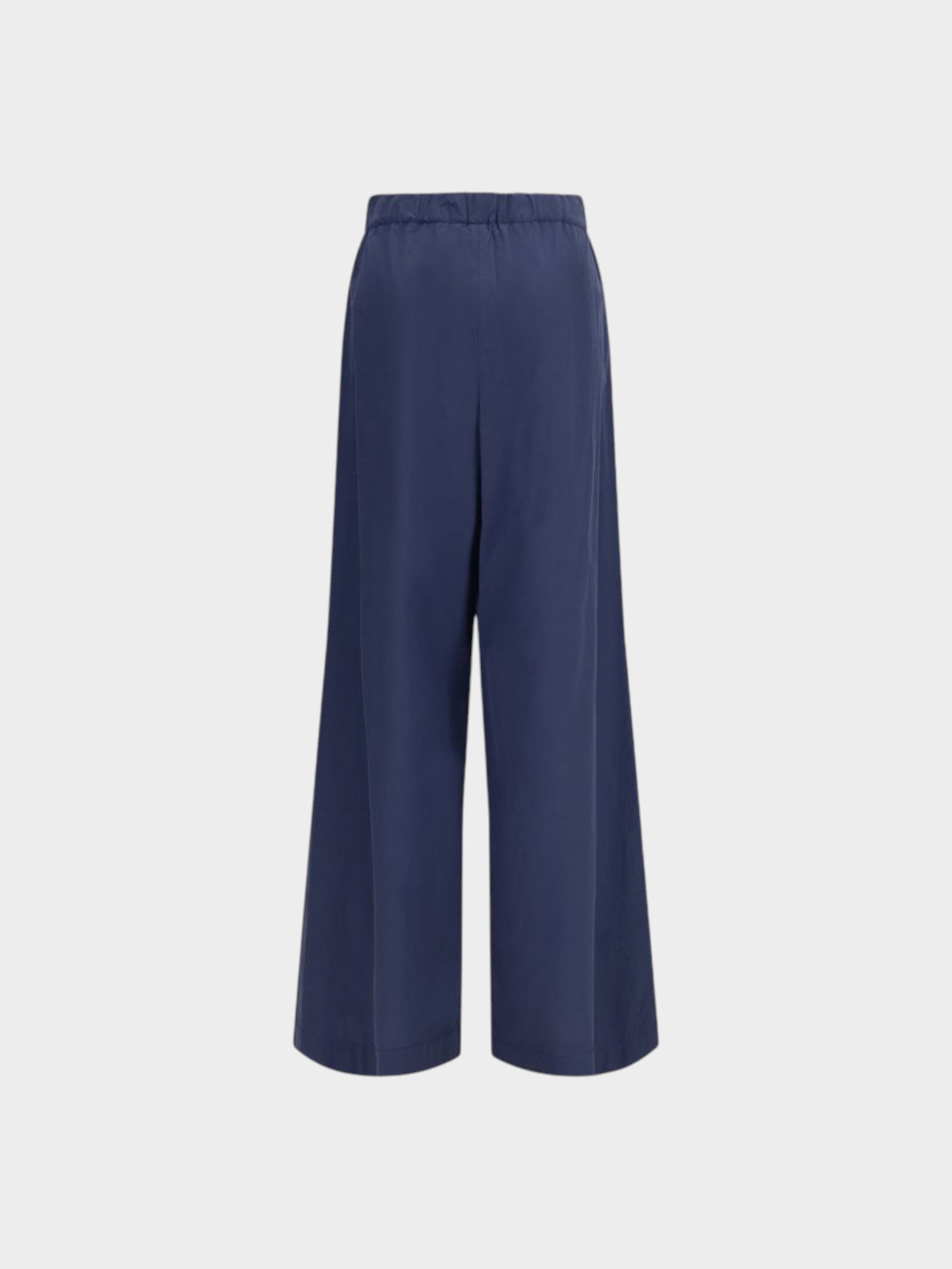 Max Mara Blue Cotton Casual Pants-thumbmail-2