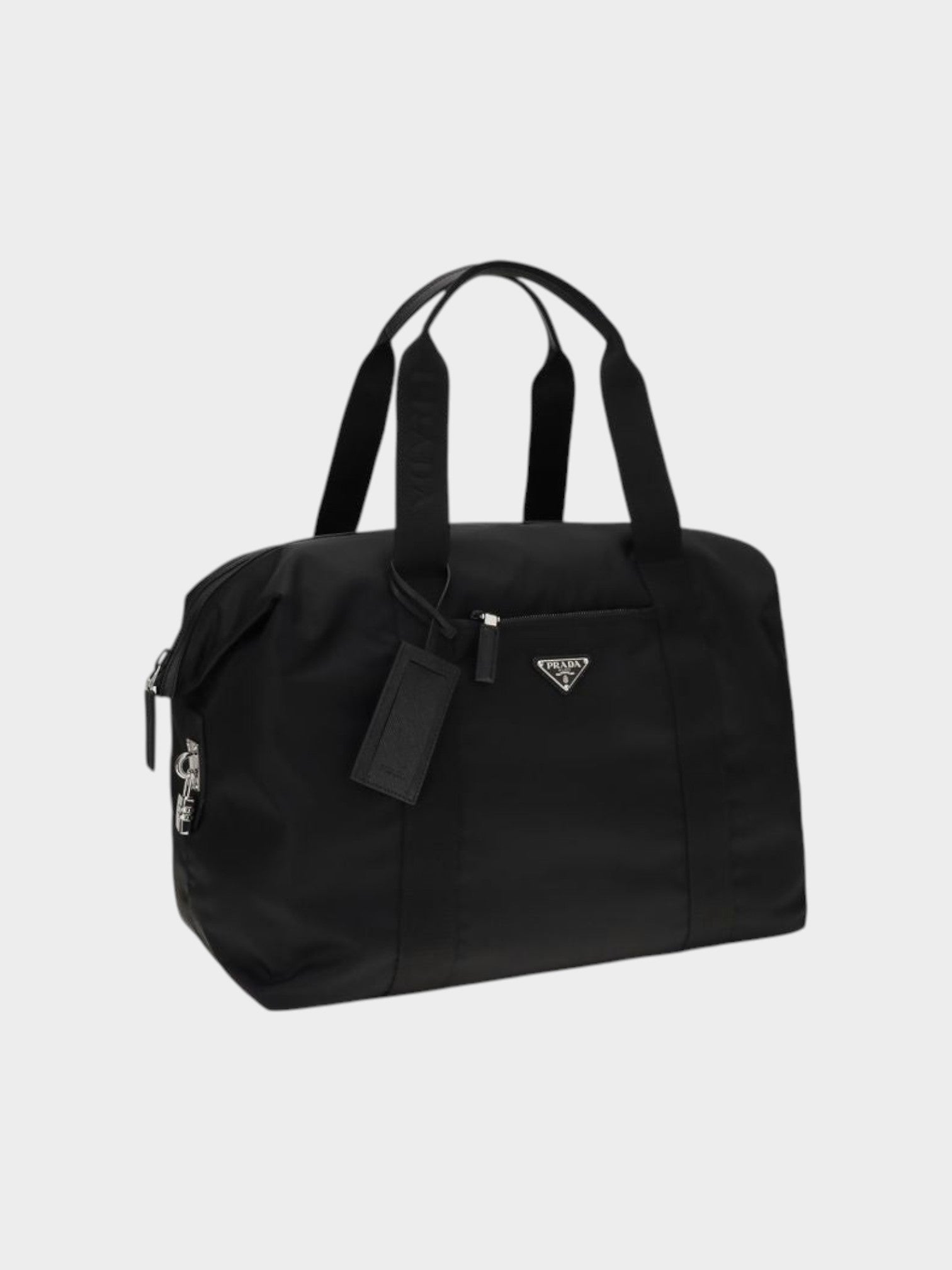 Prada Black Recycled Polyamide Luggage And Travel-thumbmail-2