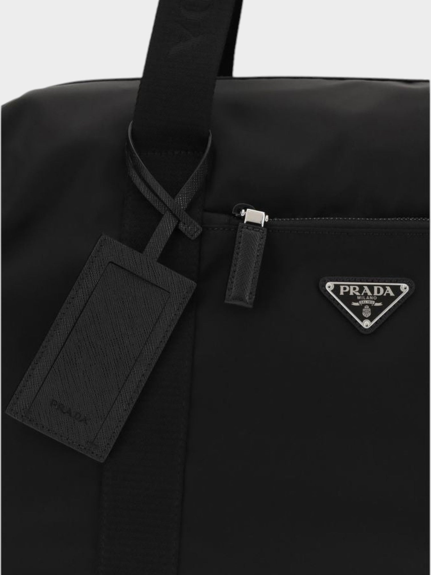 Prada Black Recycled Polyamide Luggage And Travel-thumbmail-4