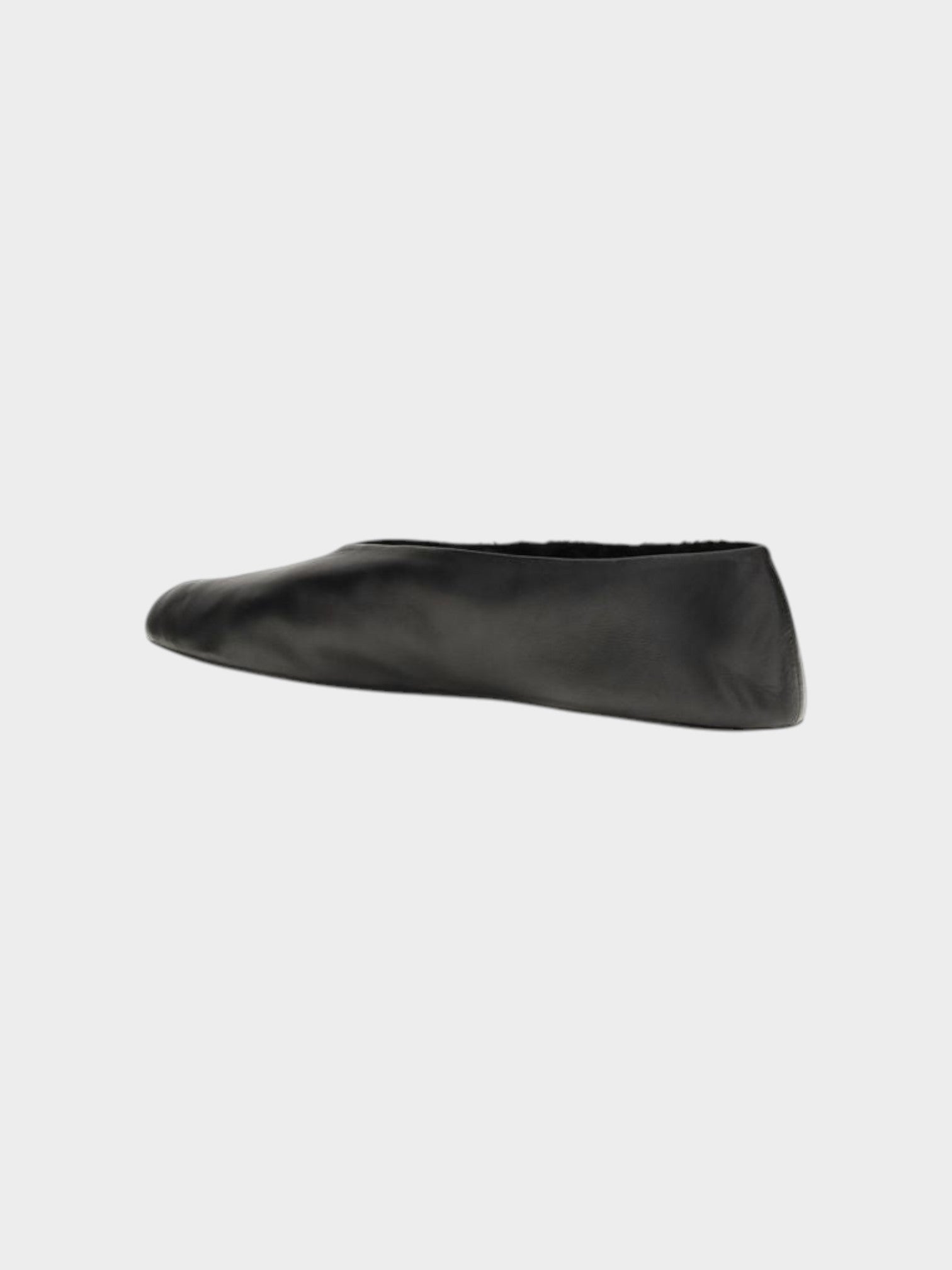 The Row Black Lamb Ovis Aries Aries Ballet Flats-thumbmail-3