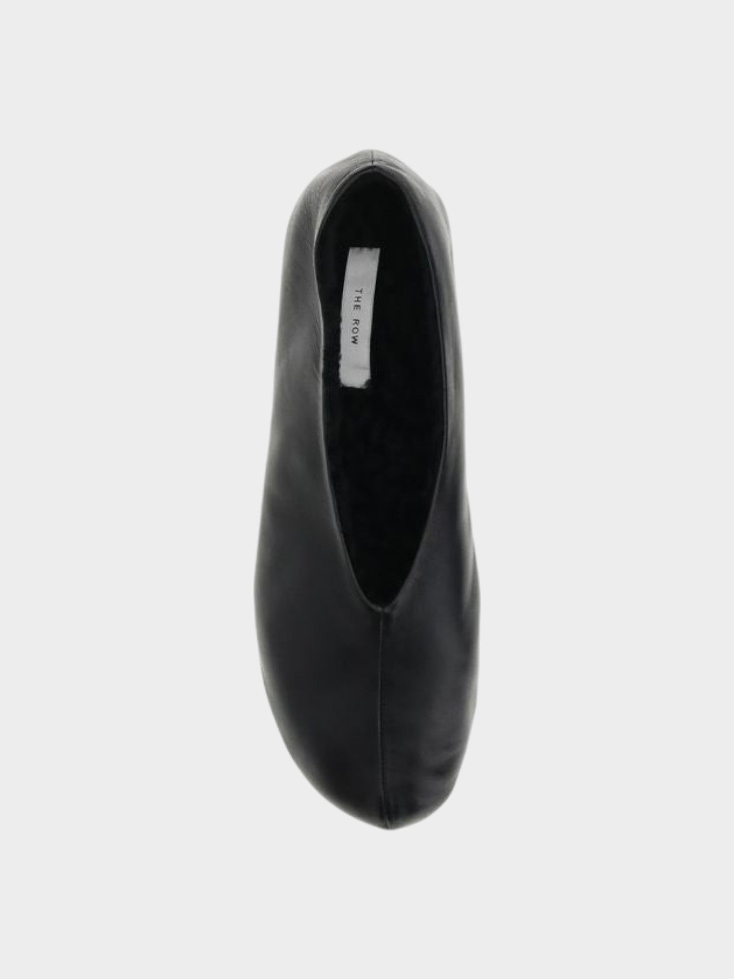 The Row Black Lamb Ovis Aries Aries Ballet Flats-thumbmail-4