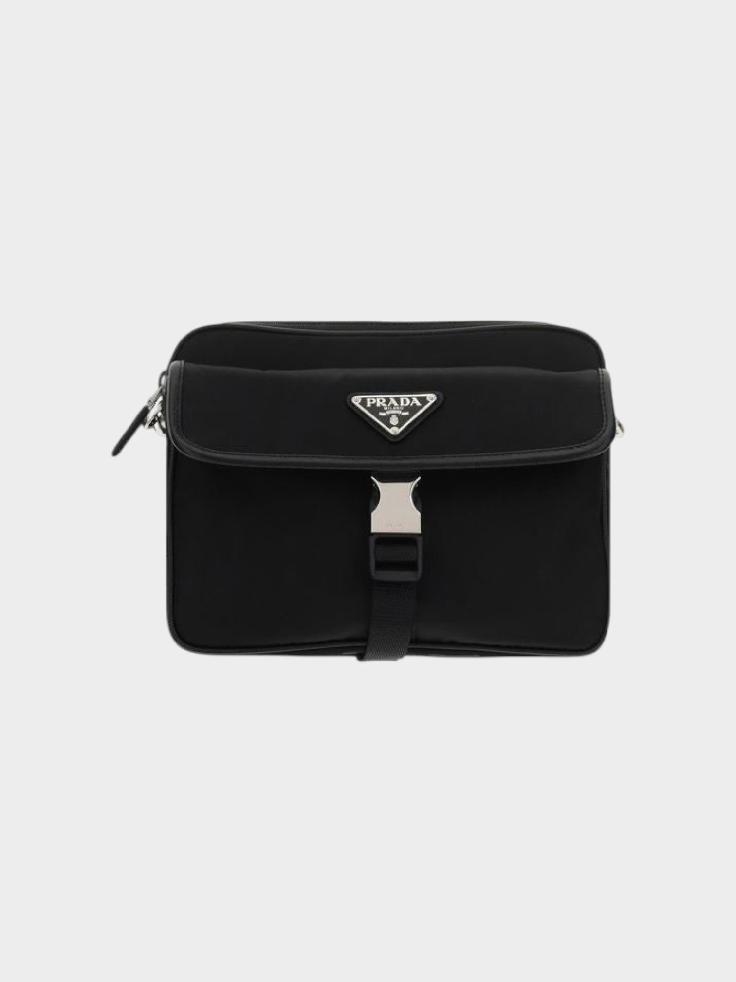 Prada Black Recycled Polyamide Shoulder Bag