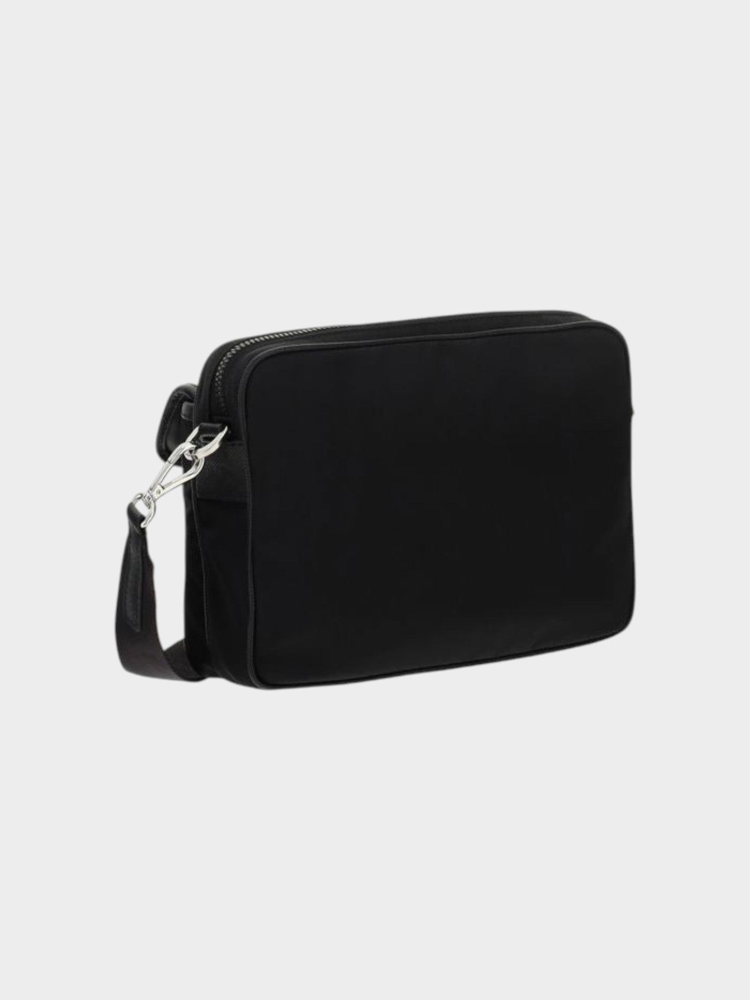 Prada Black Recycled Polyamide Shoulder Bag-thumbmail-3