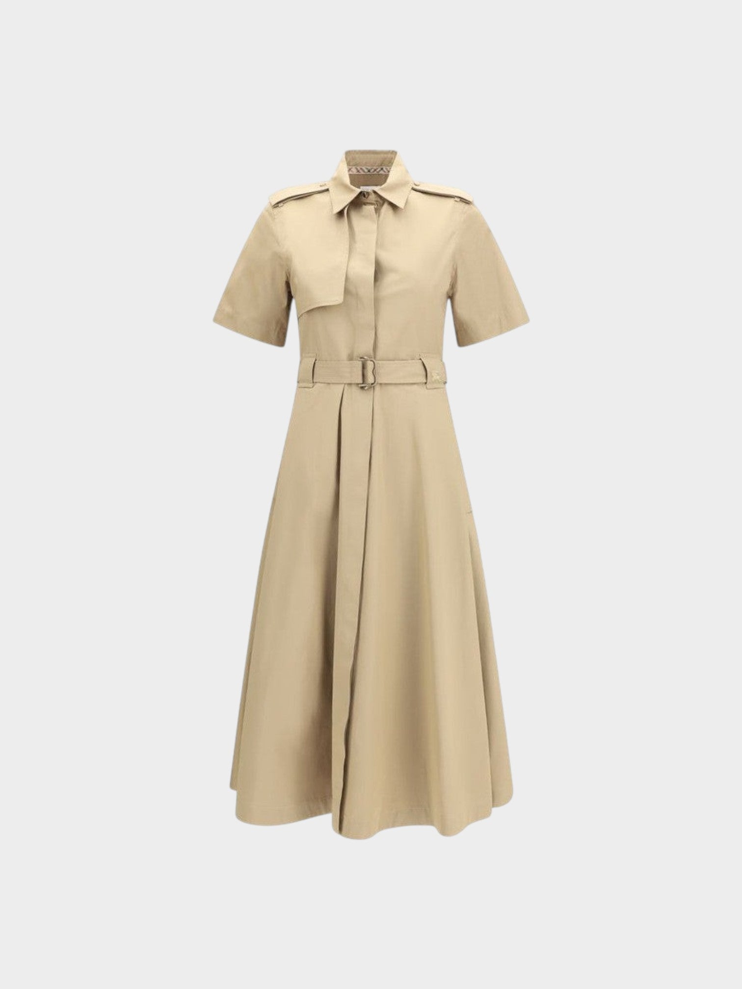 Burberry Beige Cotton Casual Dress
