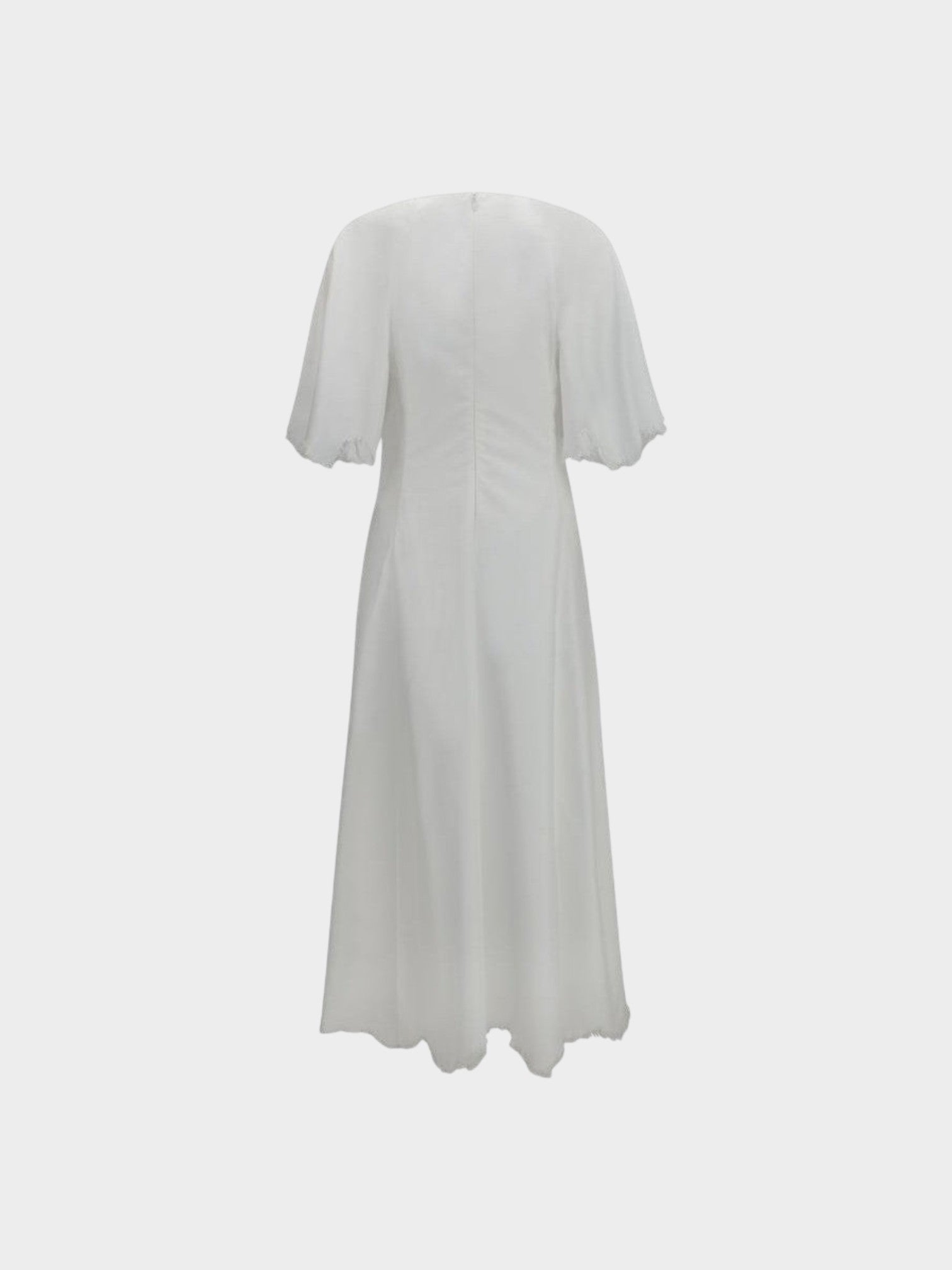 Gabriela Hearst White Cotton Casual Dress-thumbmail-2