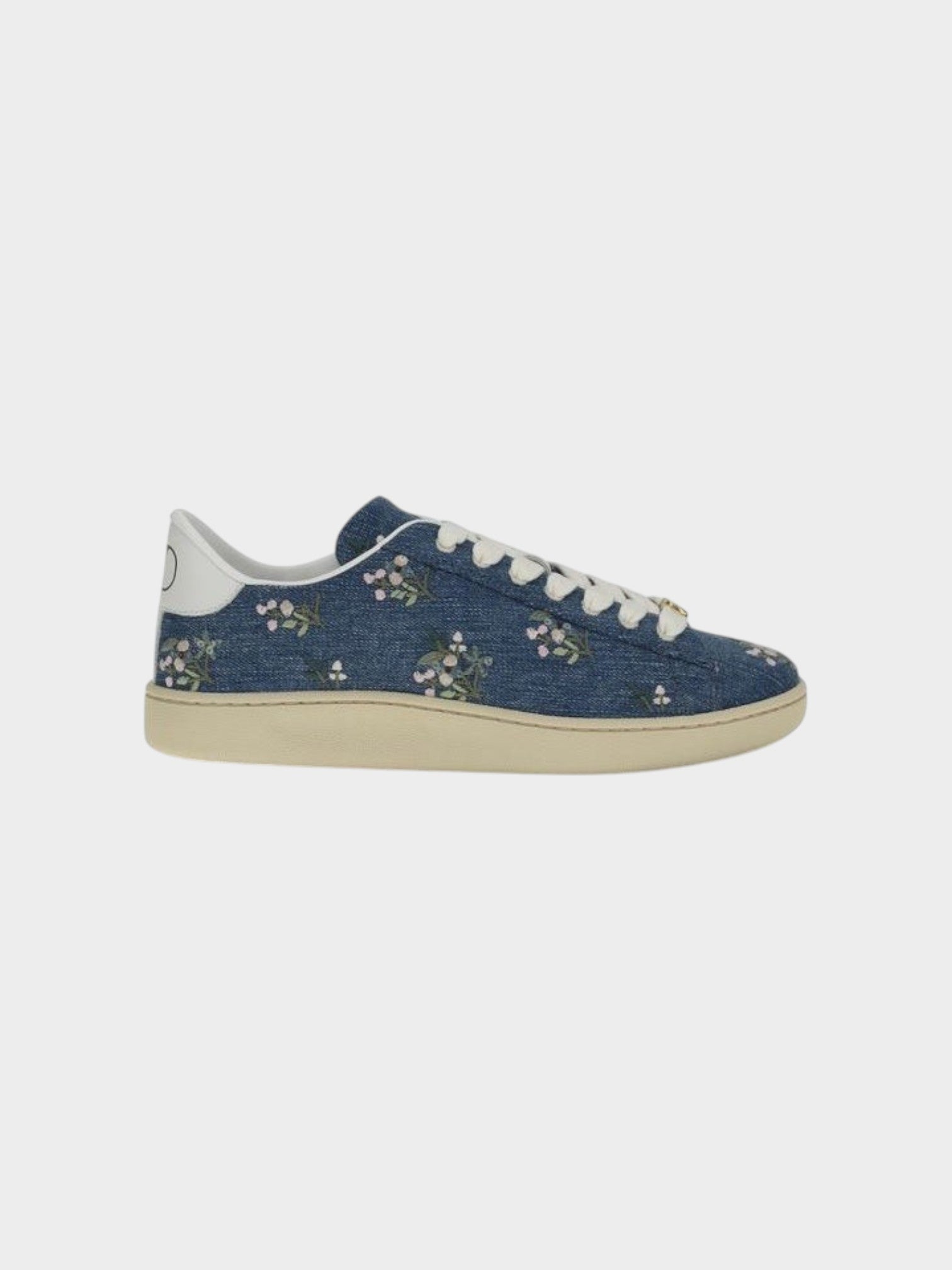 Valentino Garavani Blue Fabric Low Top Sneakers