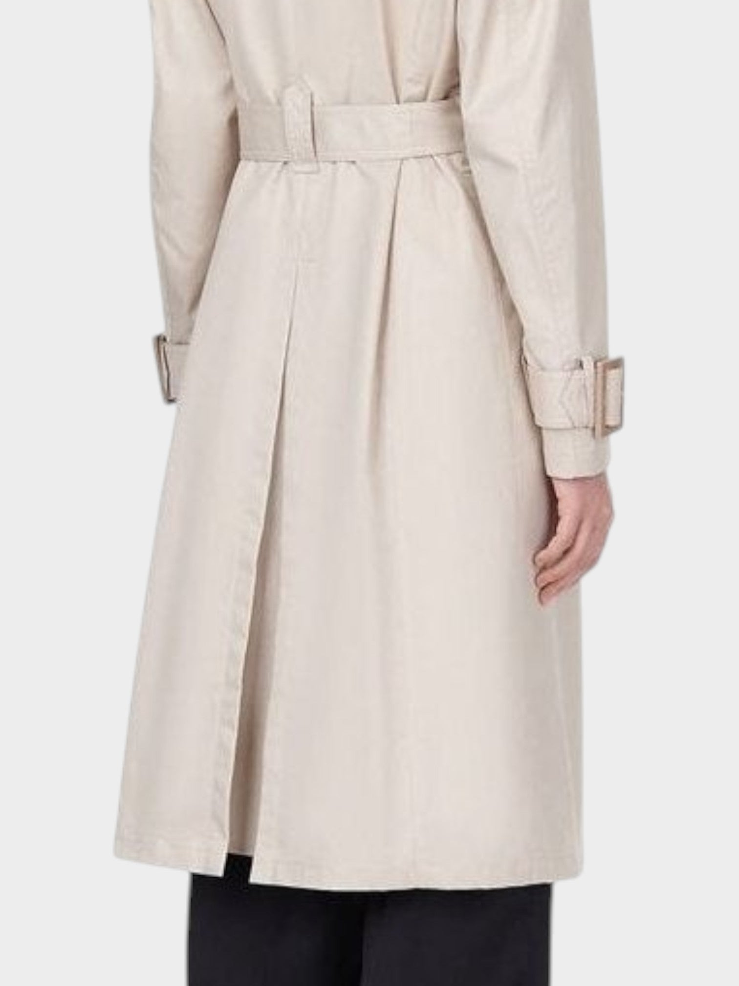 Herno White Cotton Coat-thumbmail-3