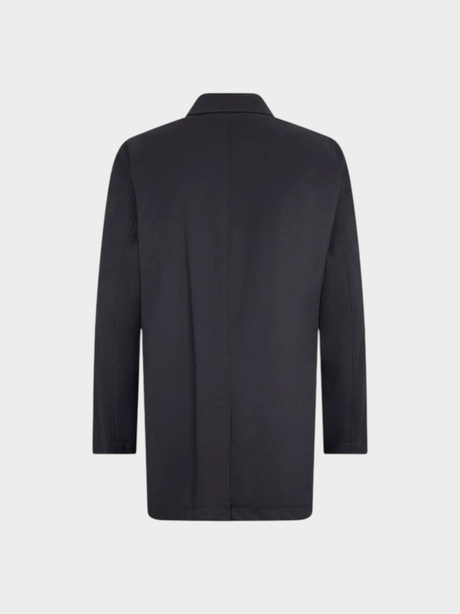 Herno Black Cotton Coat-thumbmail-2