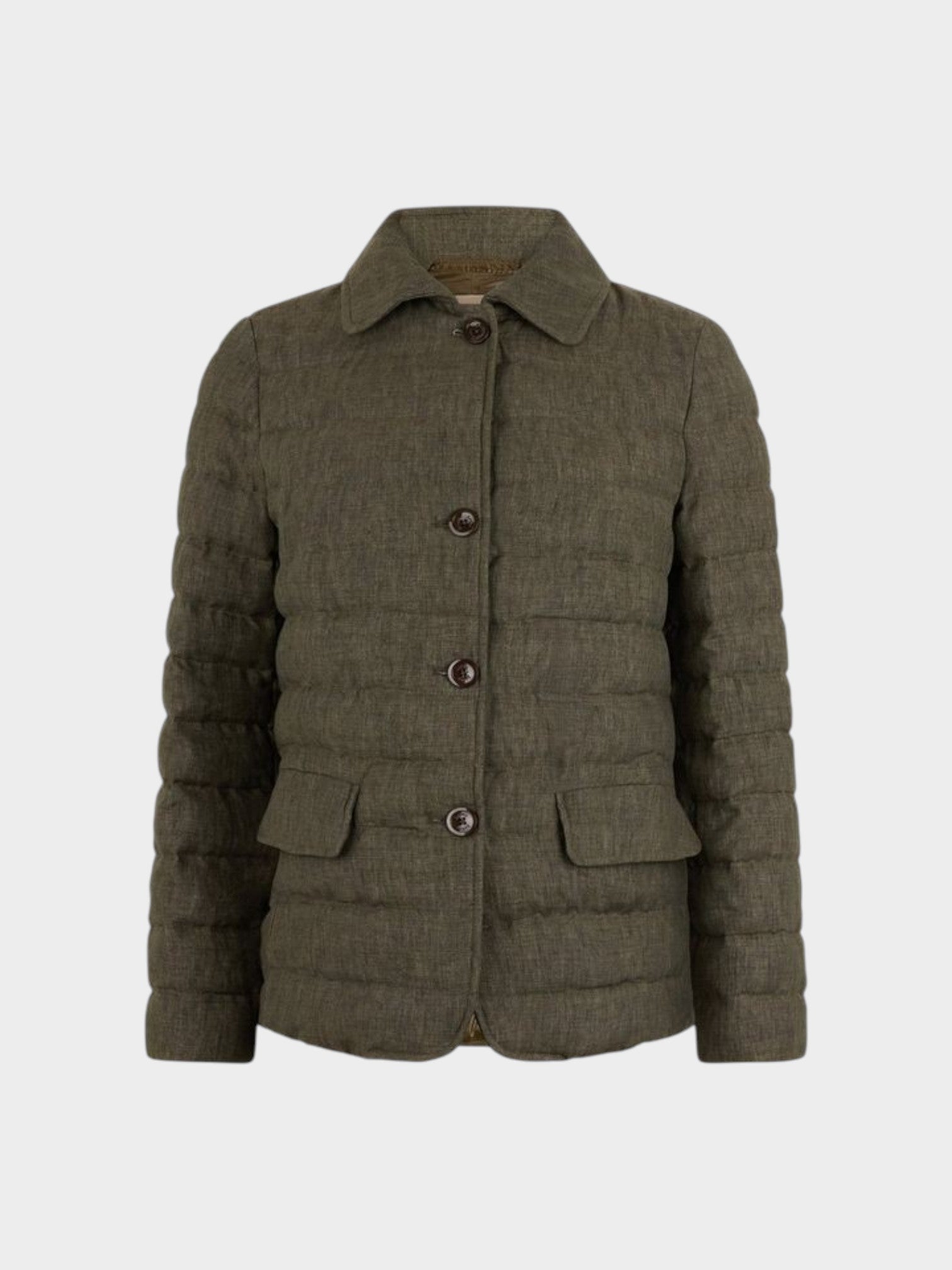 Herno Bicolor Linen Coat