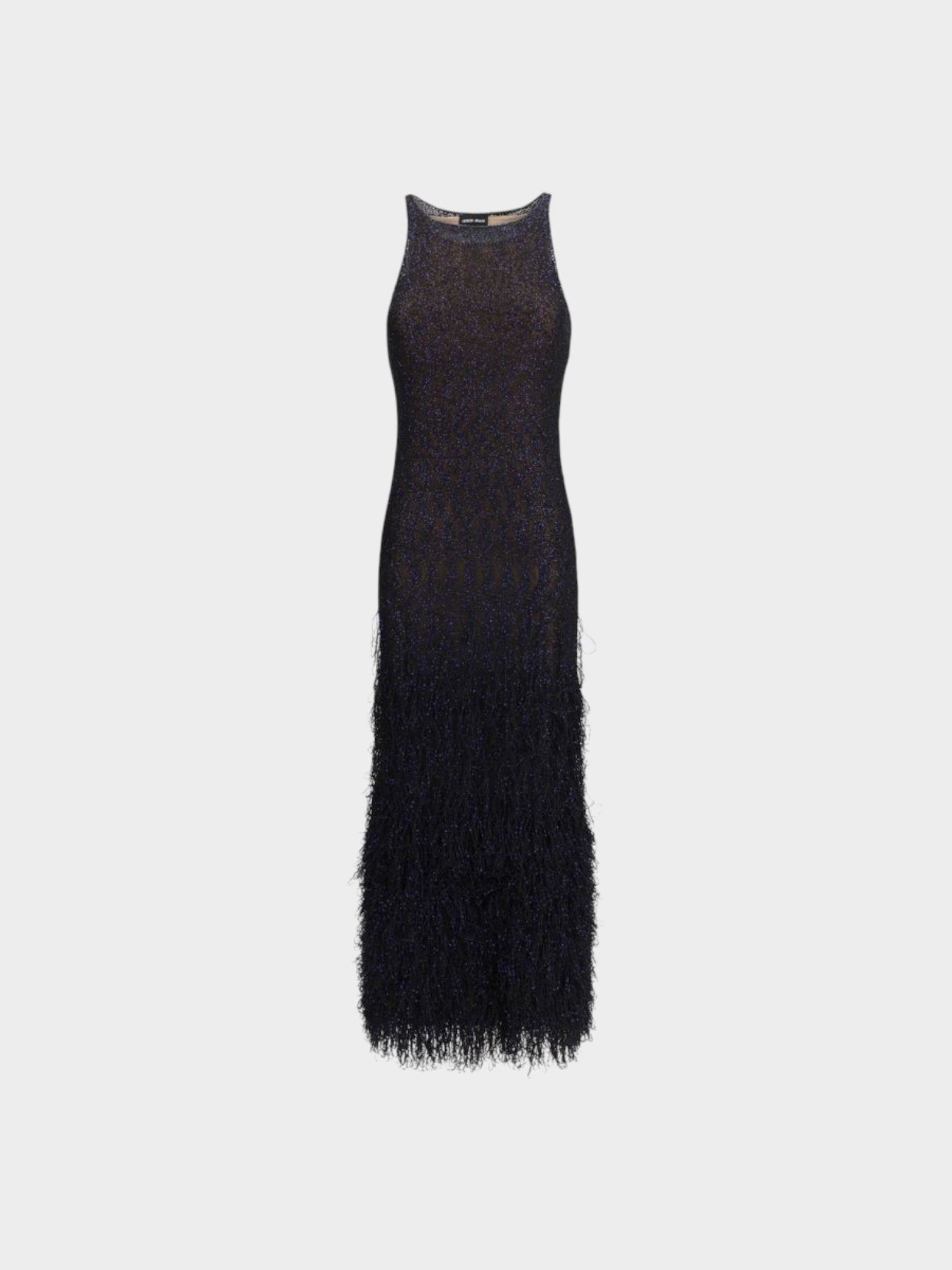 Giorgio Armani Blue Polyamide Cocktail Dress