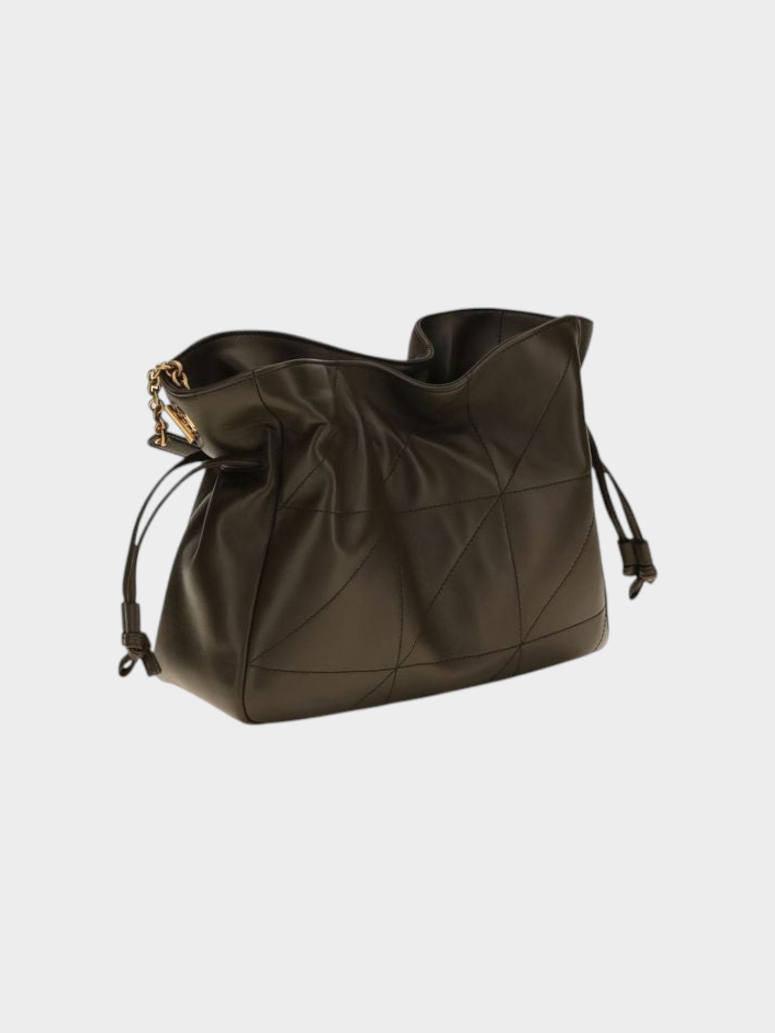Saint Laurent Bicolor Lamb Ovis Aries Aries Shoulder Bag-thumbmail-3