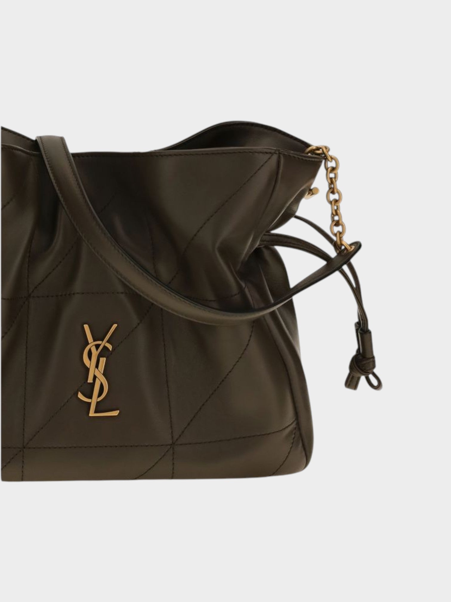 Saint Laurent Bicolor Lamb Ovis Aries Aries Shoulder Bag-thumbmail-4