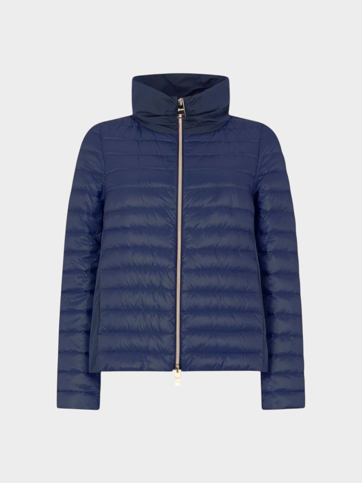 Herno Blue Polyamide Full-Length Jacket