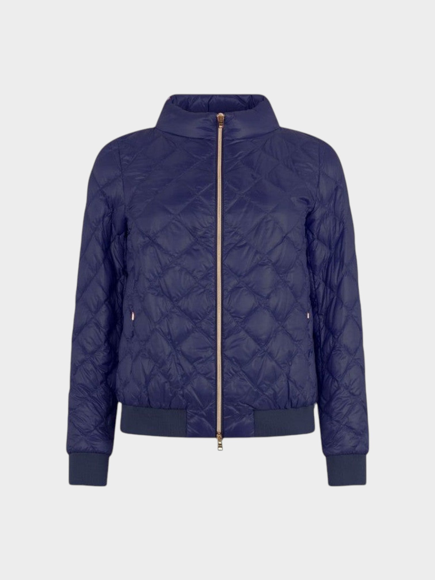 Herno Blue Polyamide Jackets And Coat