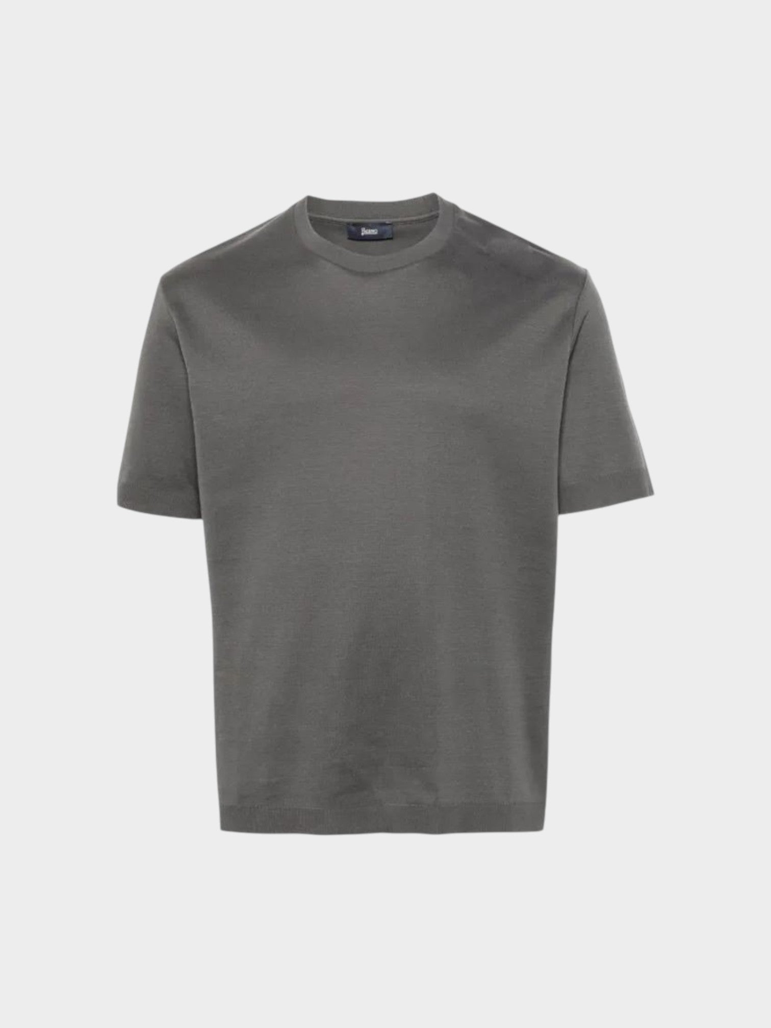 Herno Gray Cotton T-Shirt