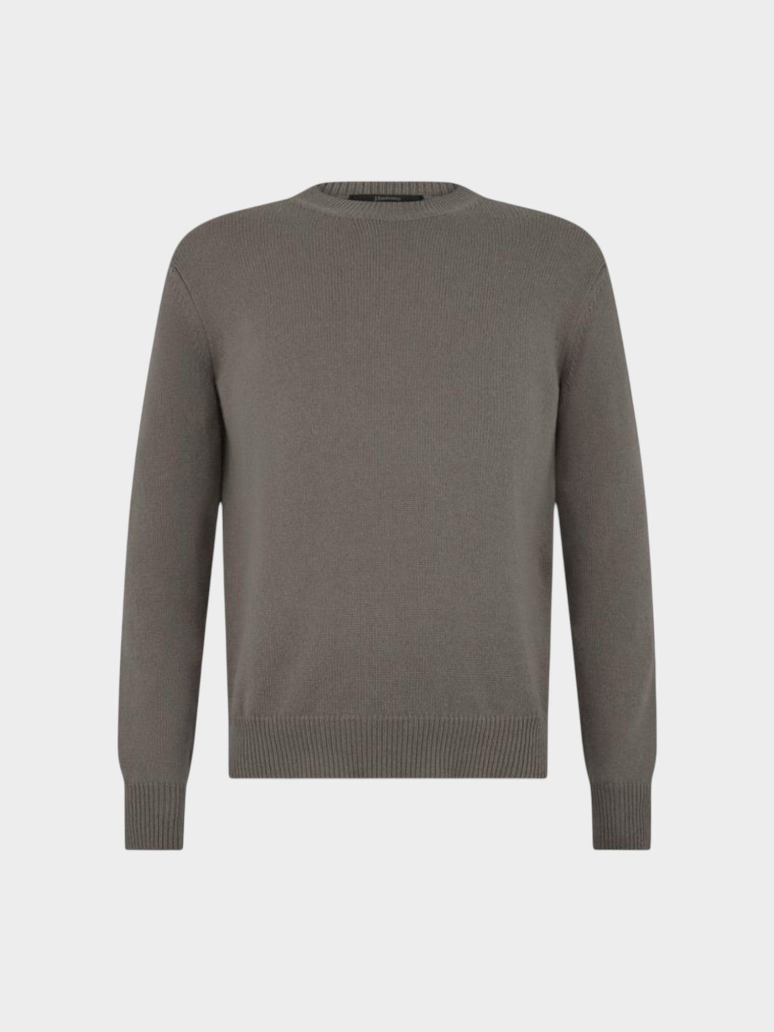Herno Gray Cashmere Sweater