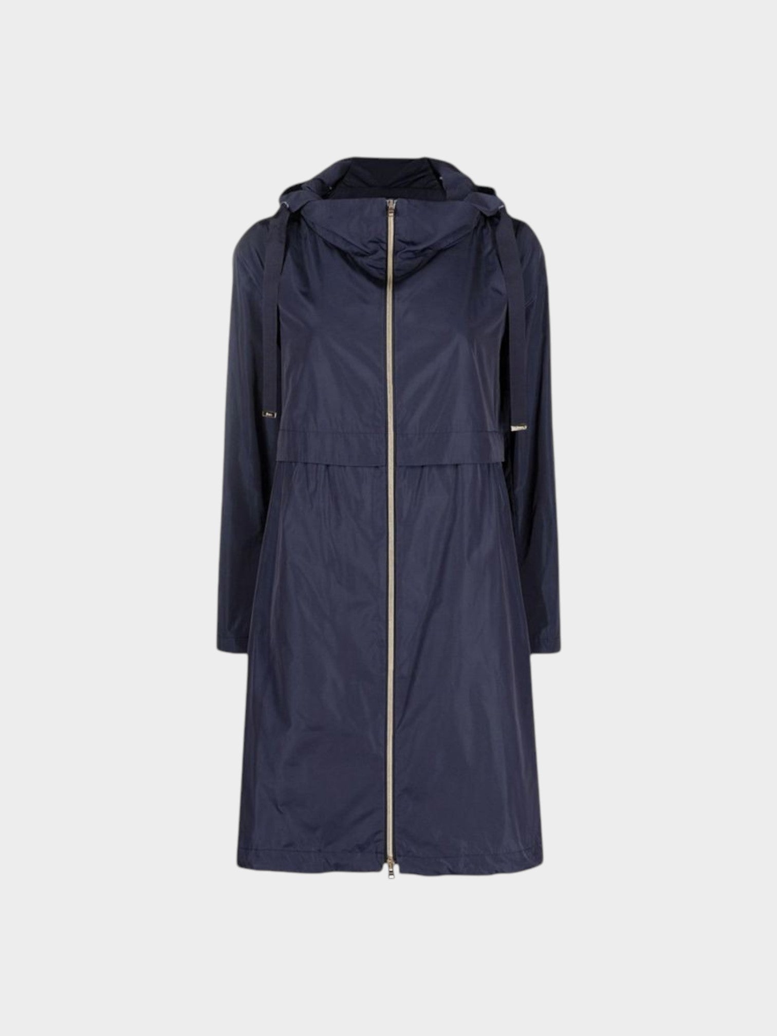 Herno Blue Polyester Coat
