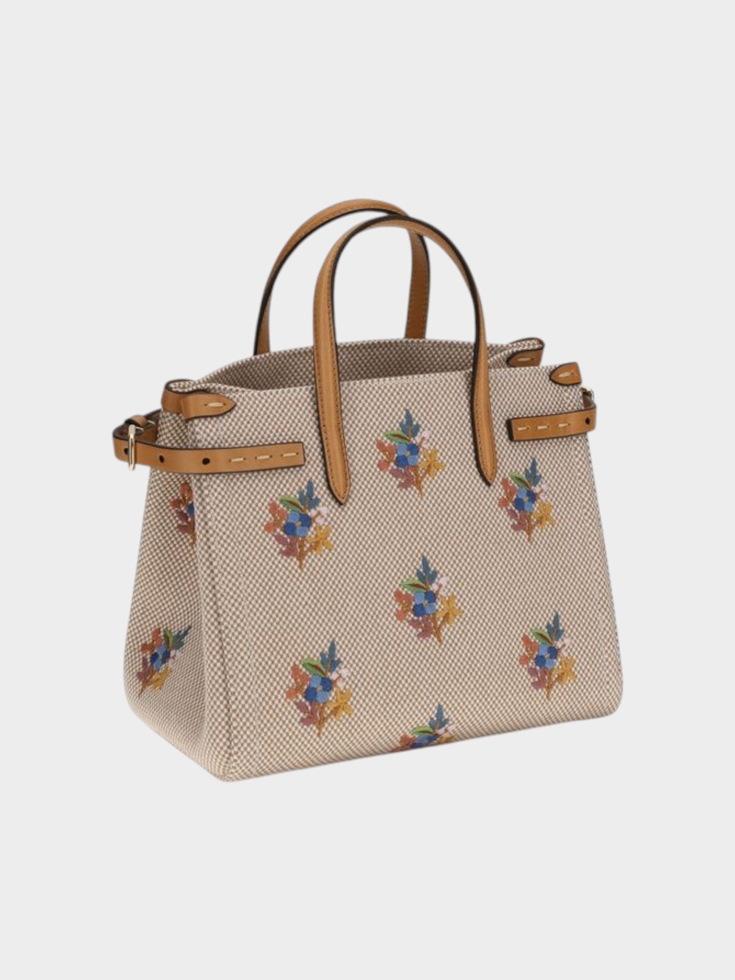 Valentino Garavani Beige Fabric Handbag-thumbmail-3