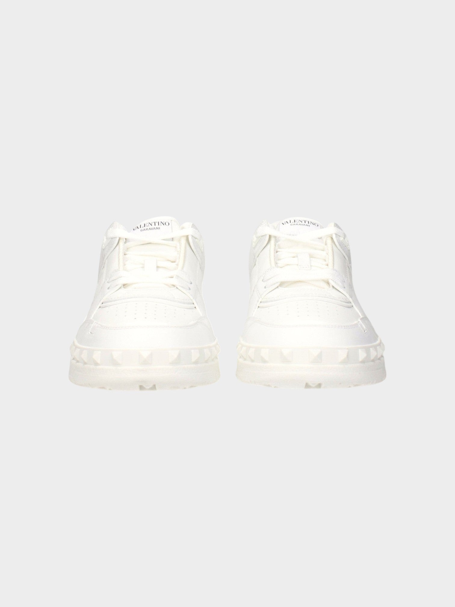 Valentino Garavani Blue Leather Sneakers-thumbmail-3
