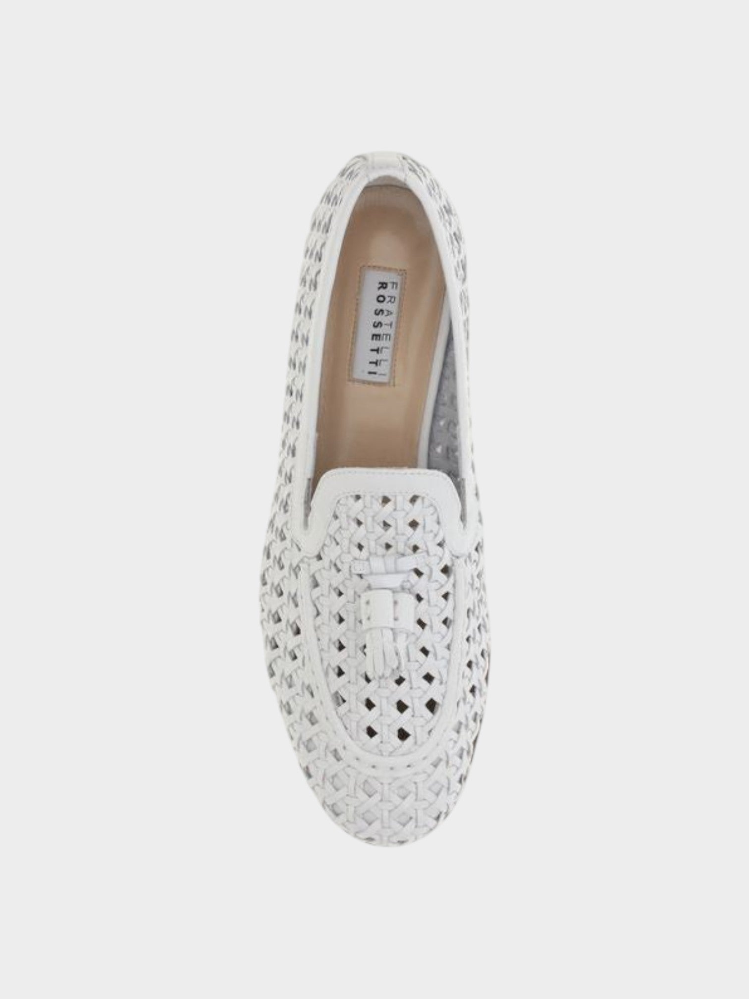 Fratelli Rossetti White Calf Leather Bos Taurus Slip-On Loafers-thumbmail-4