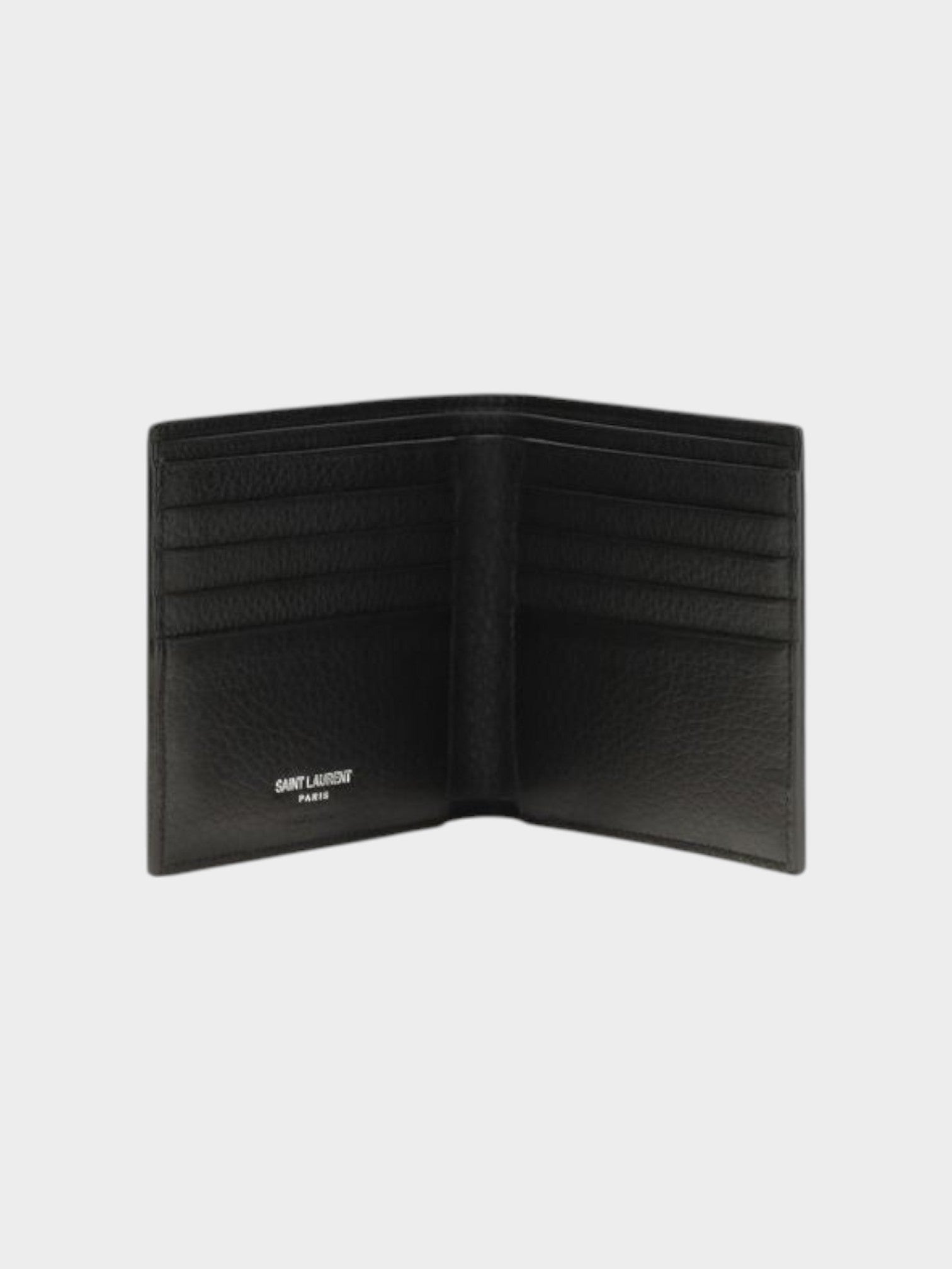 Saint Laurent Black Calf Leather Bos Taurus Wallet-thumbmail-3