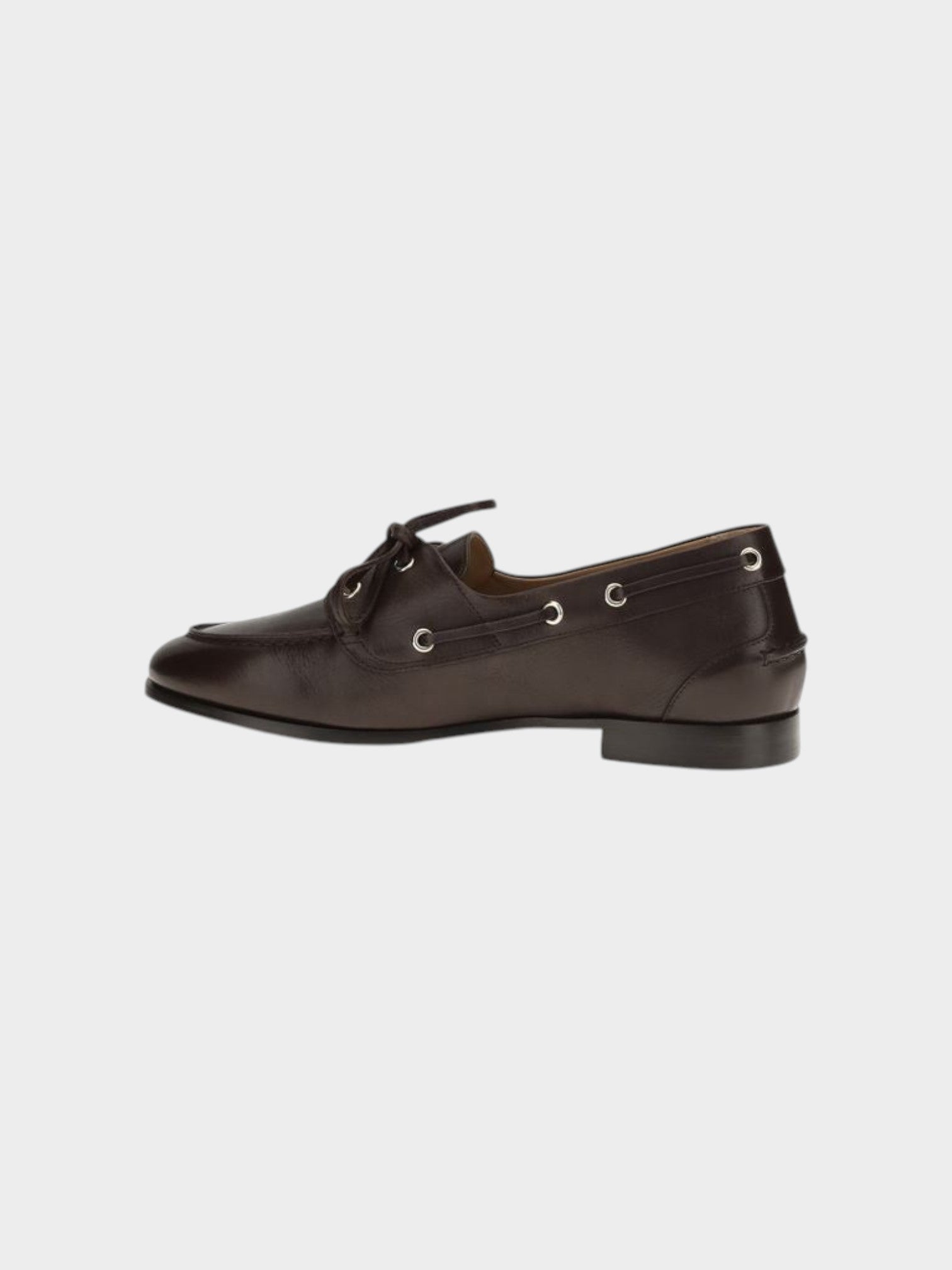 Bally Brown Calf Leather Bos Taurus Slip-On Loafers-thumbmail-3